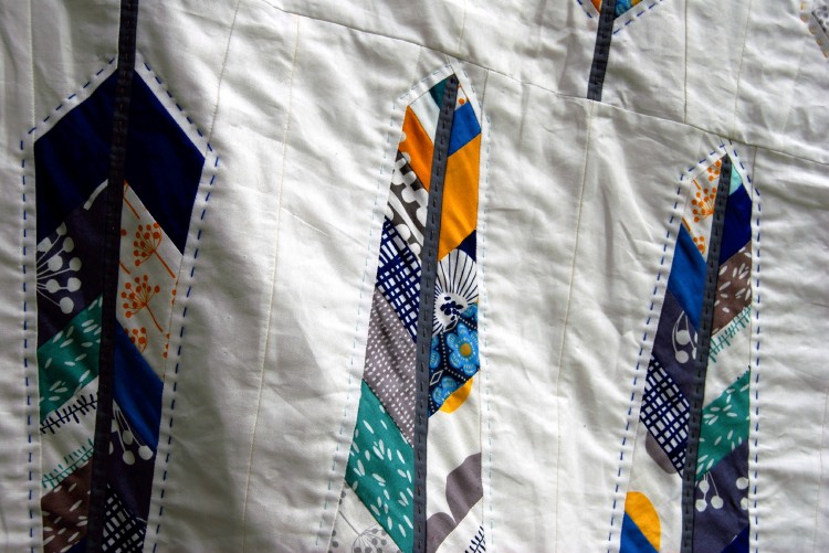 Feather Bed Quilt more quilting