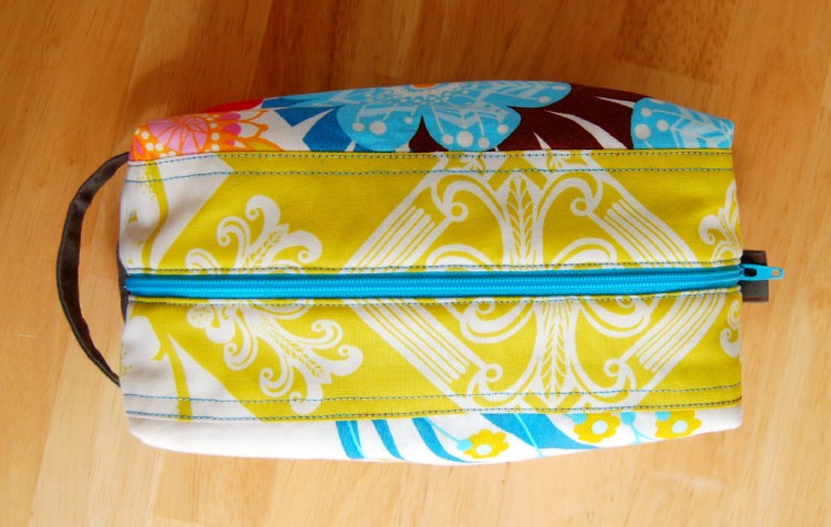 Cosmetics Bag top side
