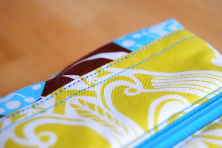 Cosmetics Bag stitching