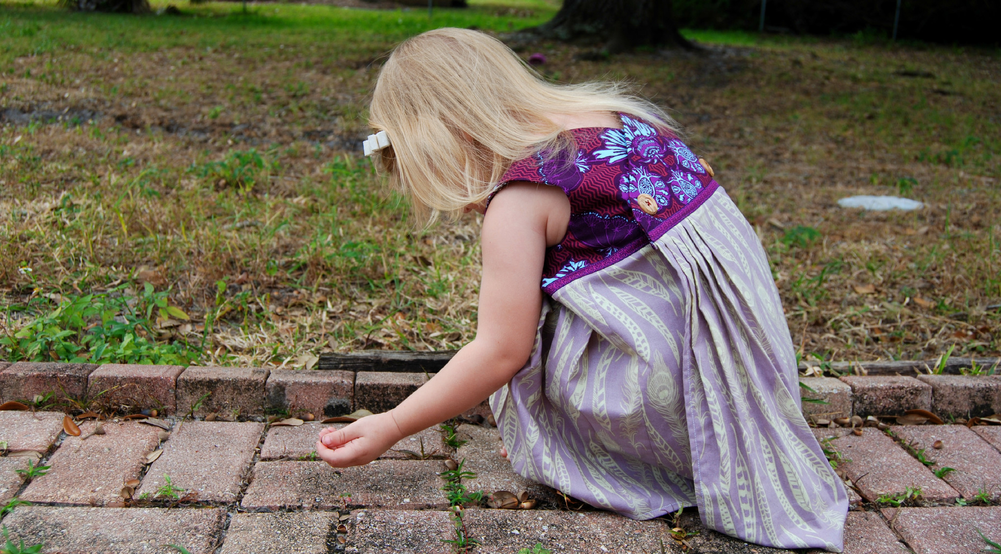 Paper Fan Dress in Field Study 2