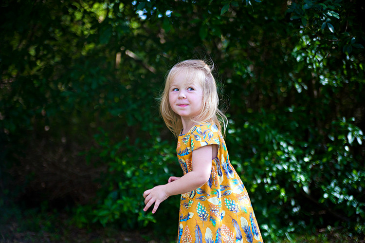 Reversible Roller Skate Dress side 2 silly