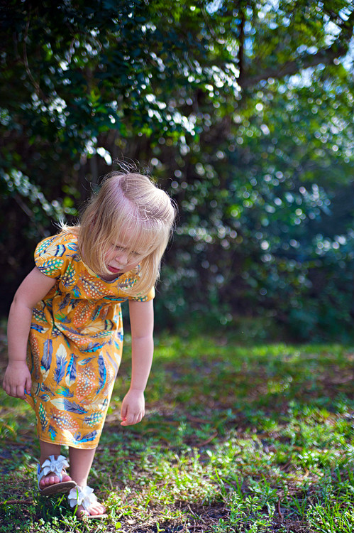 Reversible Roller Skate Dress side 2 working hard