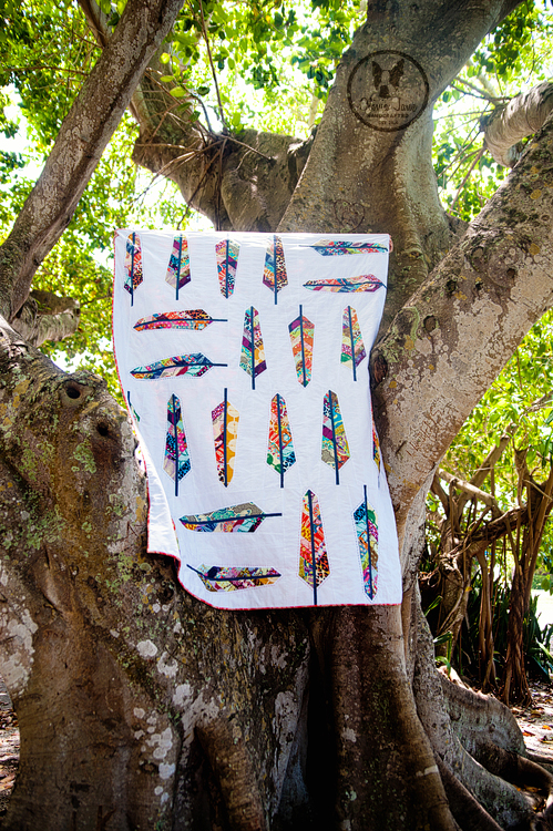 feather bed quilt field study free pattern