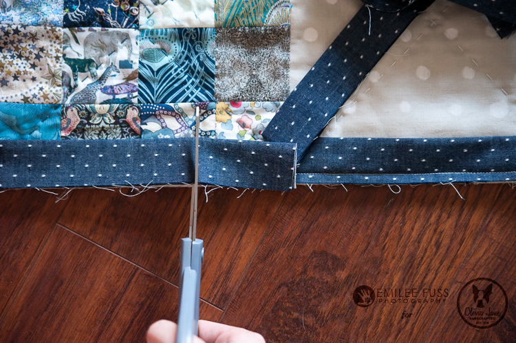 Free professional quilt binding tutorial