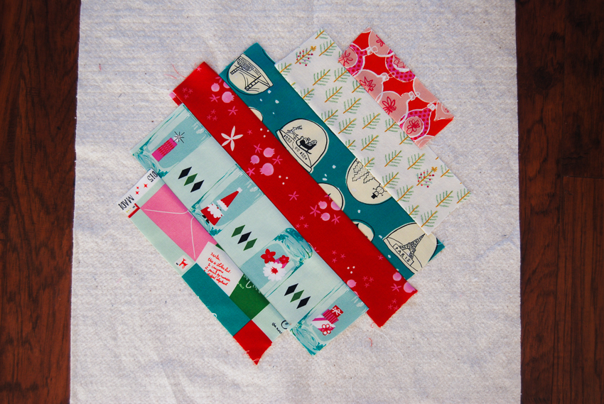 FREE scrap busting holiday pillow project