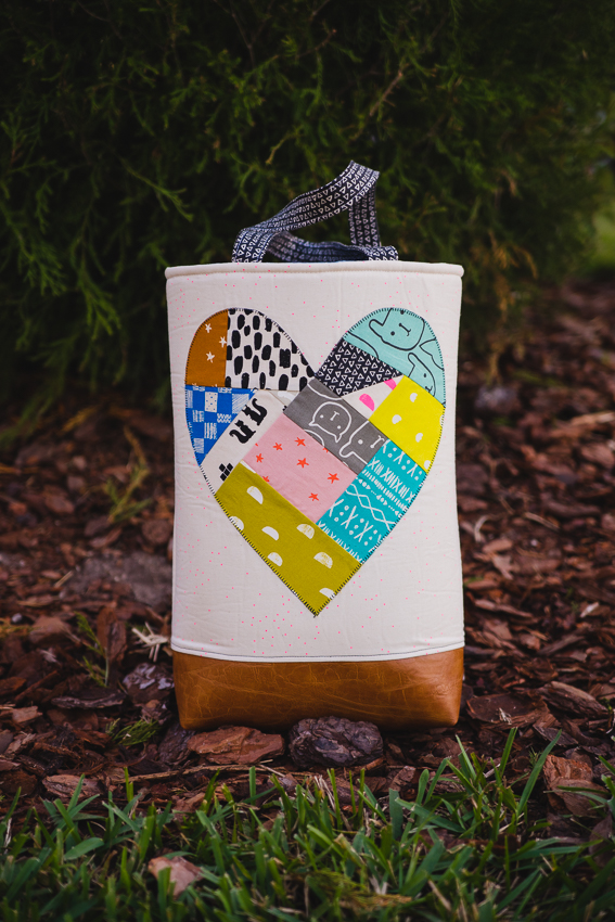 free heart tote tutorial