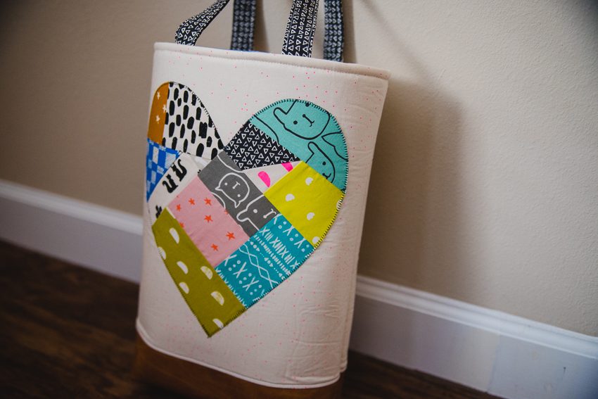 Free heart tote tutorial