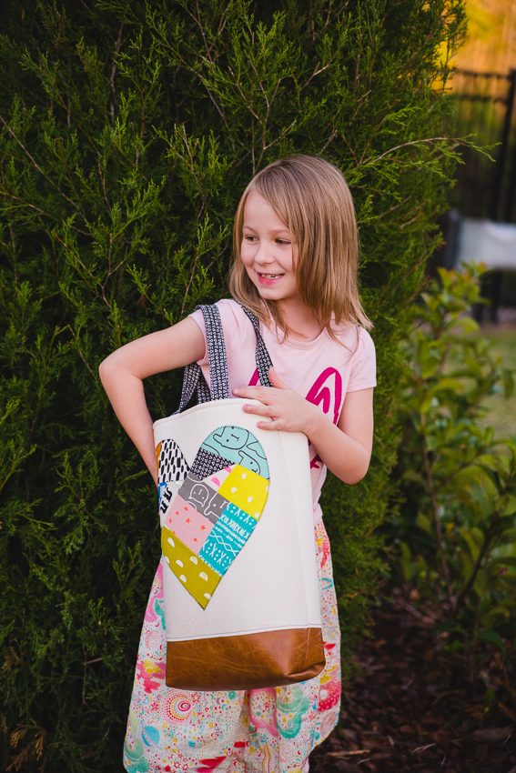 Free heart tote tutorial