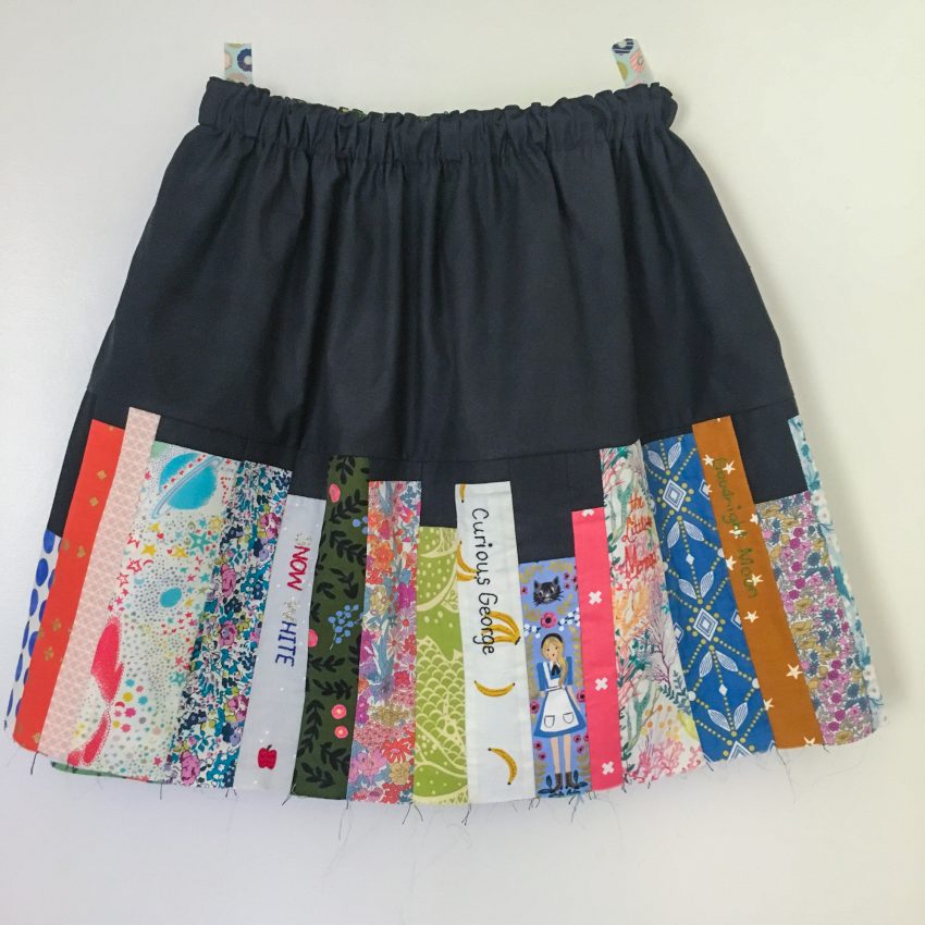 Free DIY book skirt in any size