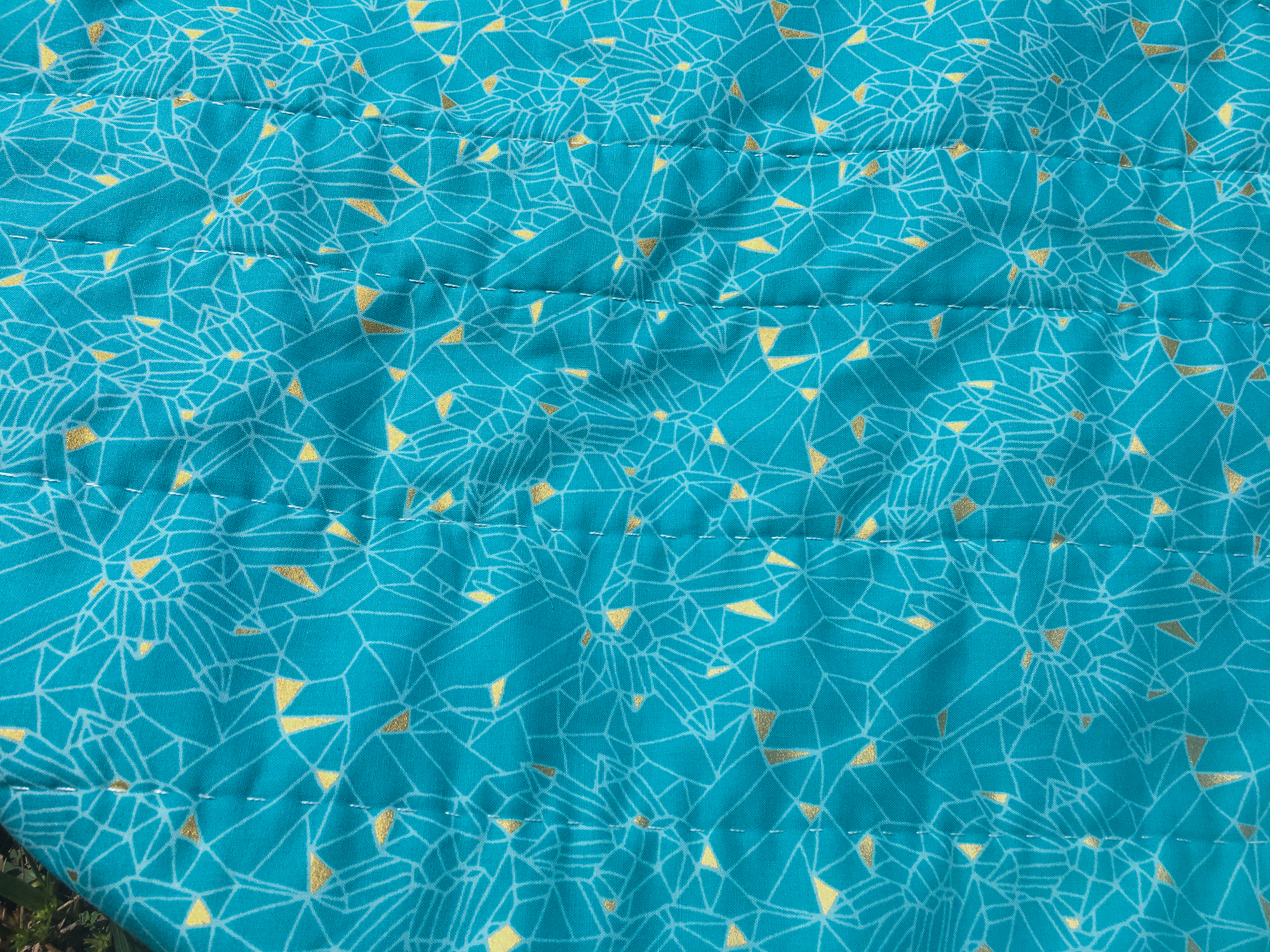 Cleveland Skyline quilt tradition meets modern