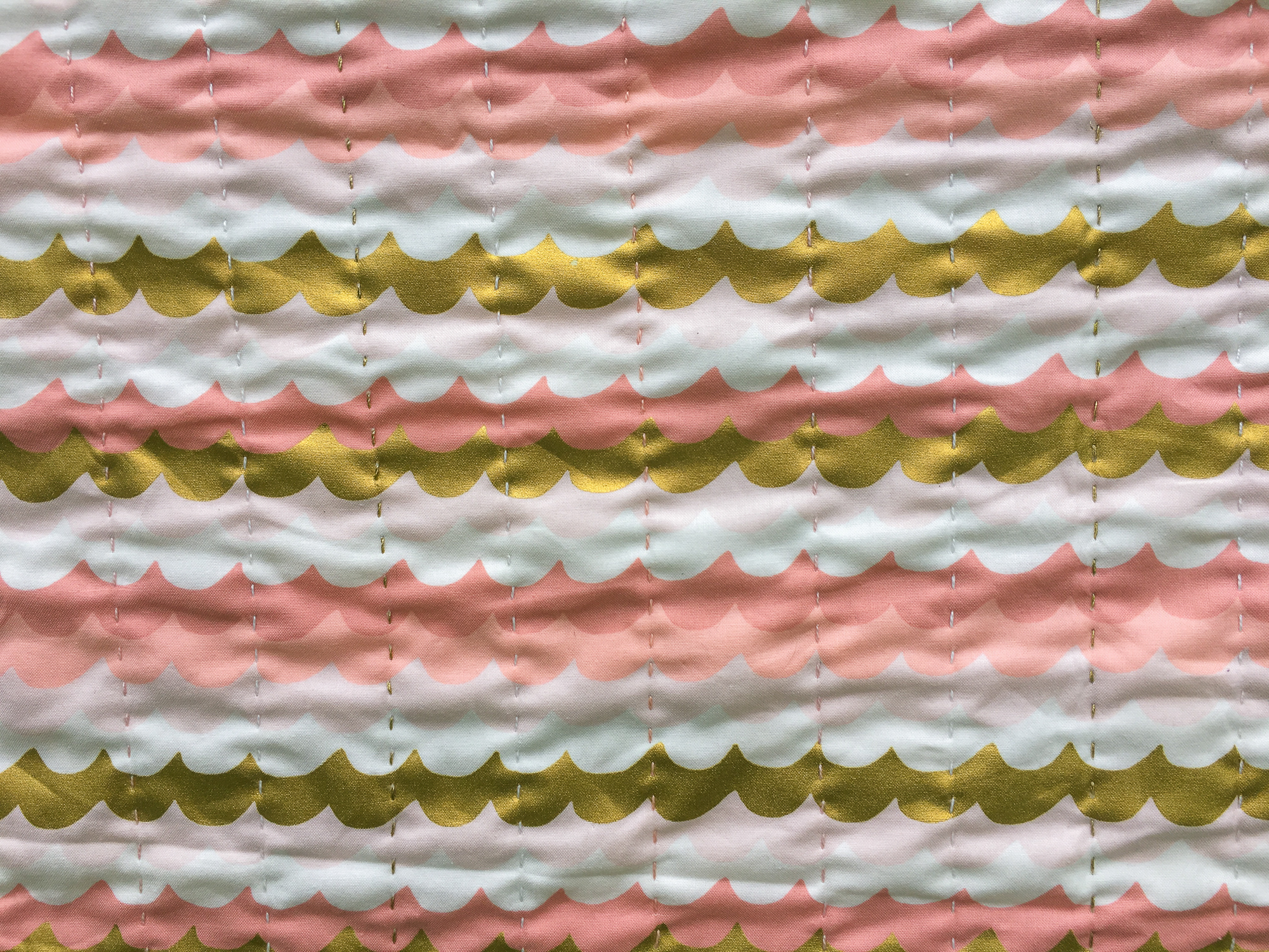 a summer of stitches Amalfi custom quilt