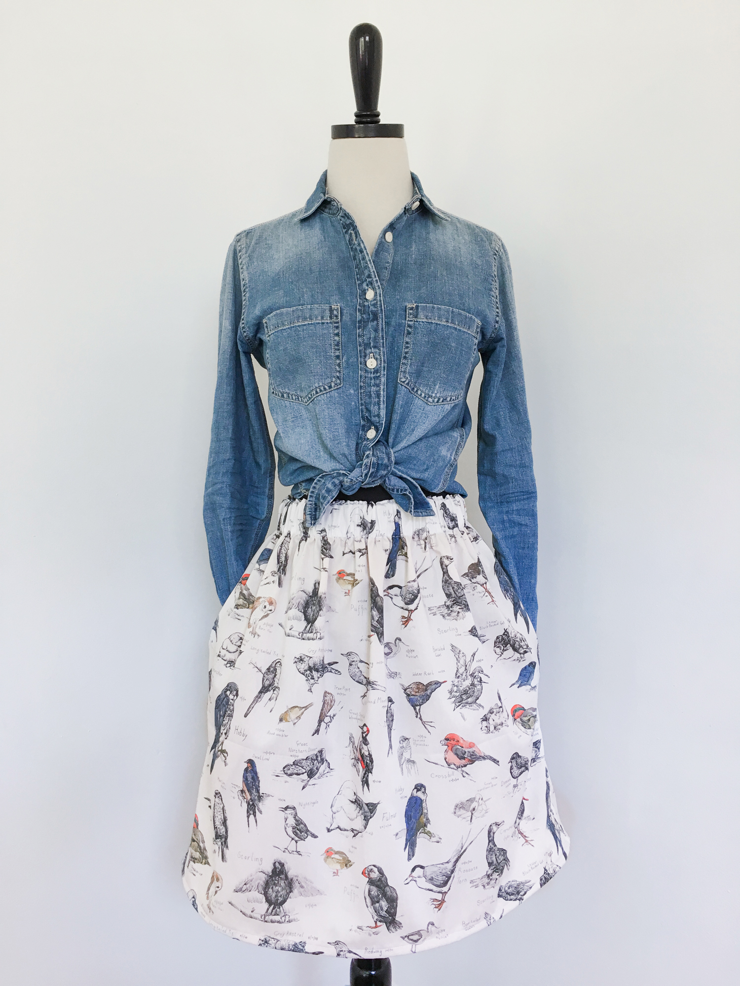 add pockets to your 30 minute skirt