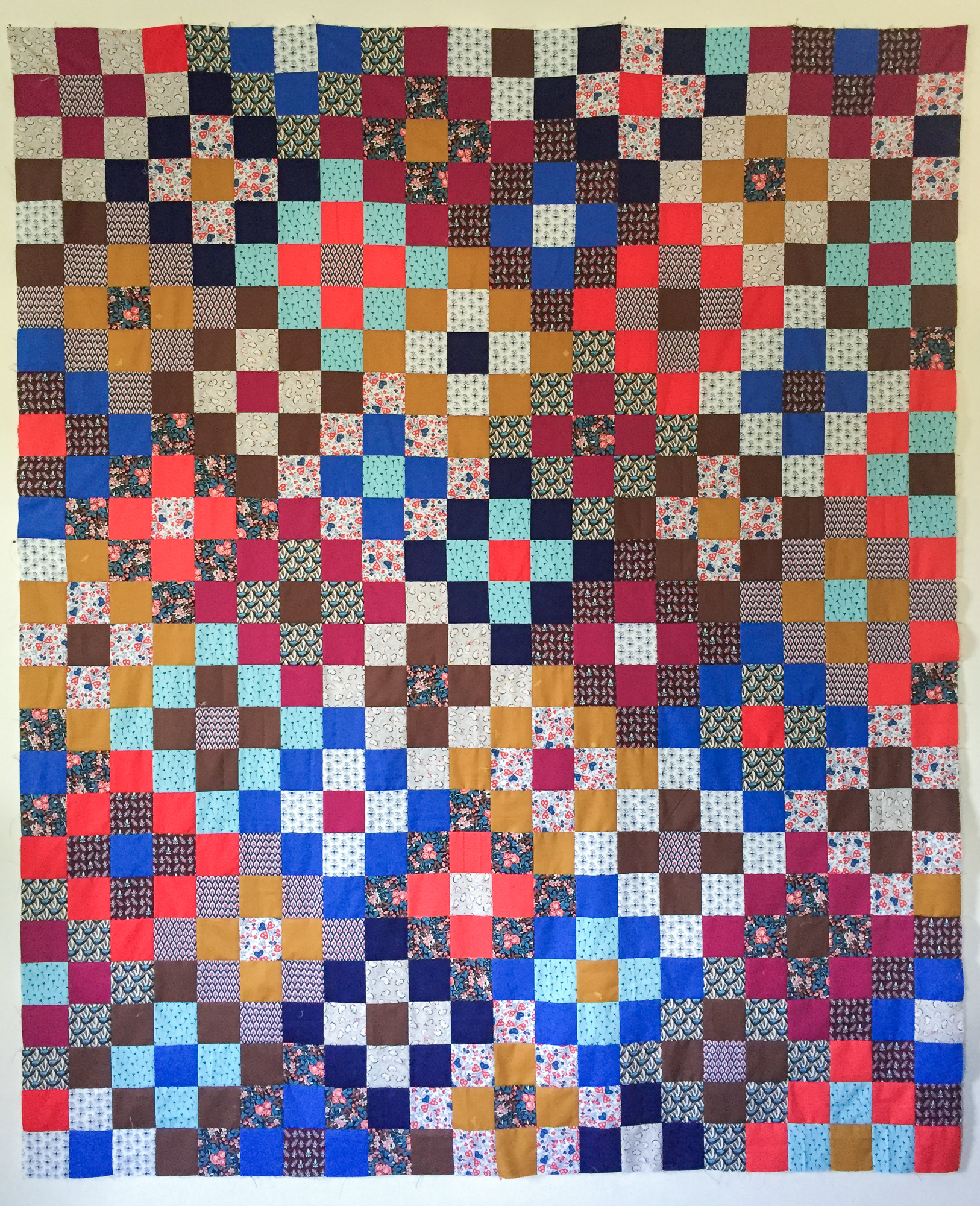 vintage inspired autumn quilt