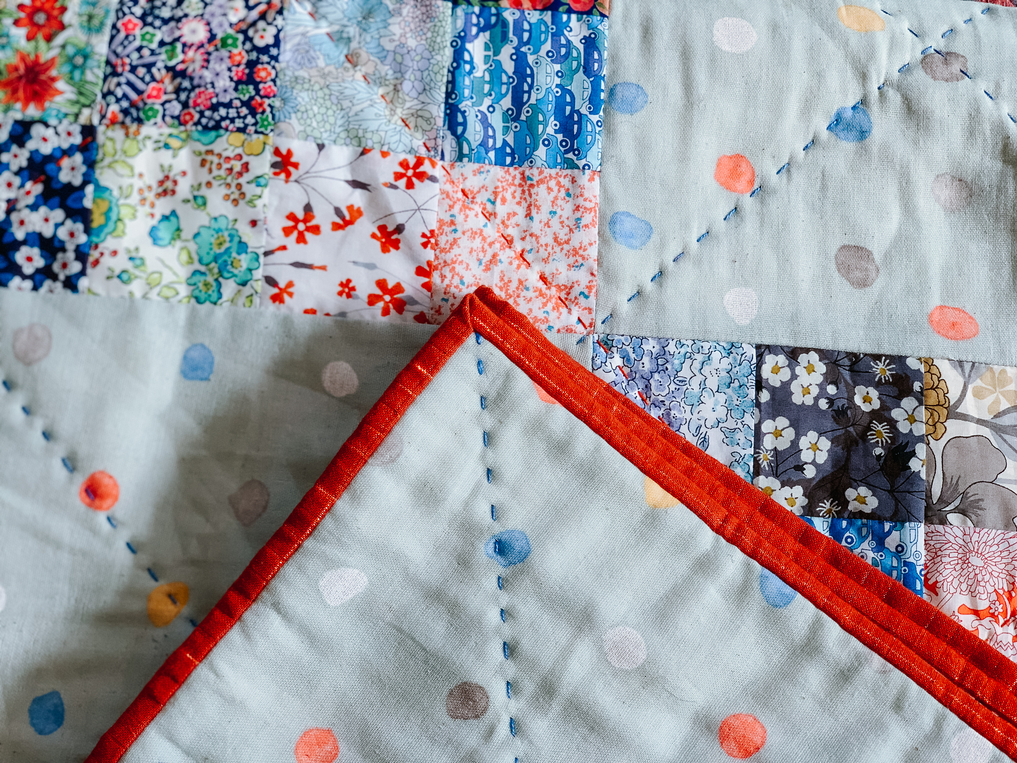 queue for the zoo 16 patch liberty quilt