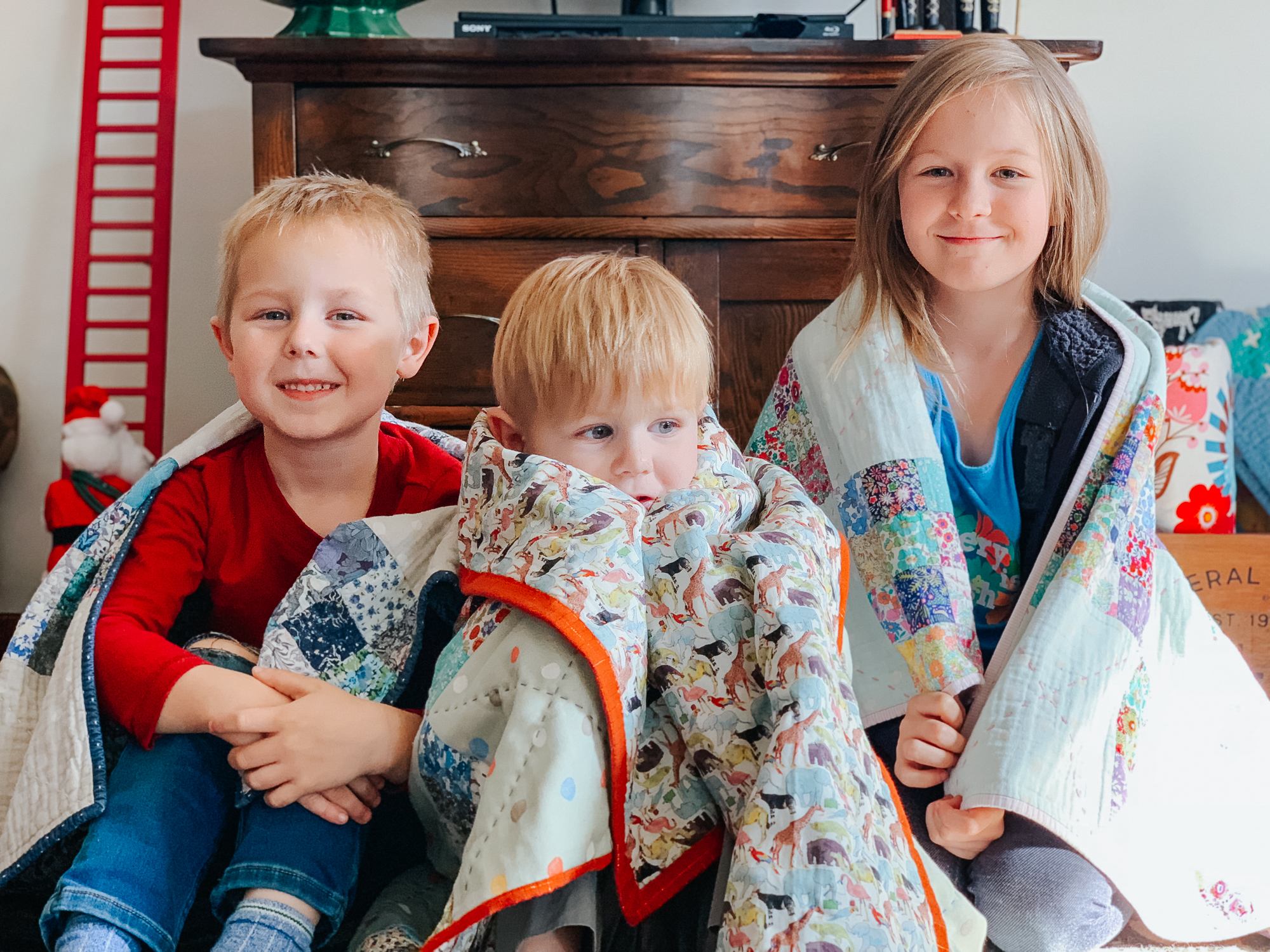 queue for the zoo 16 patch liberty quilt