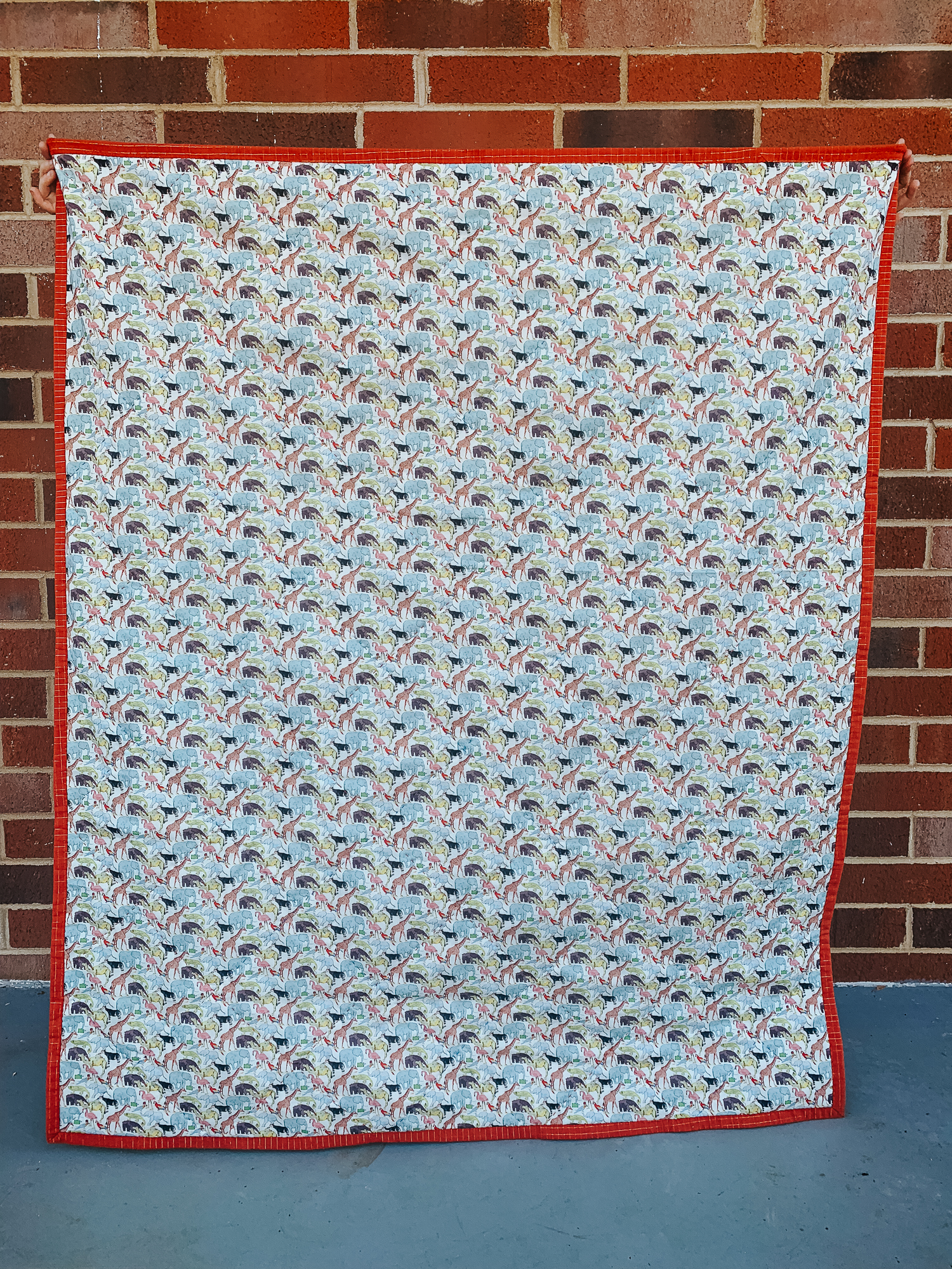 queue for the zoo 16 patch liberty quilt