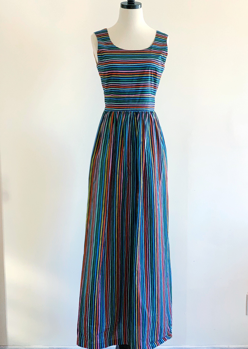 summer stripes maxi dress rifle paper co 