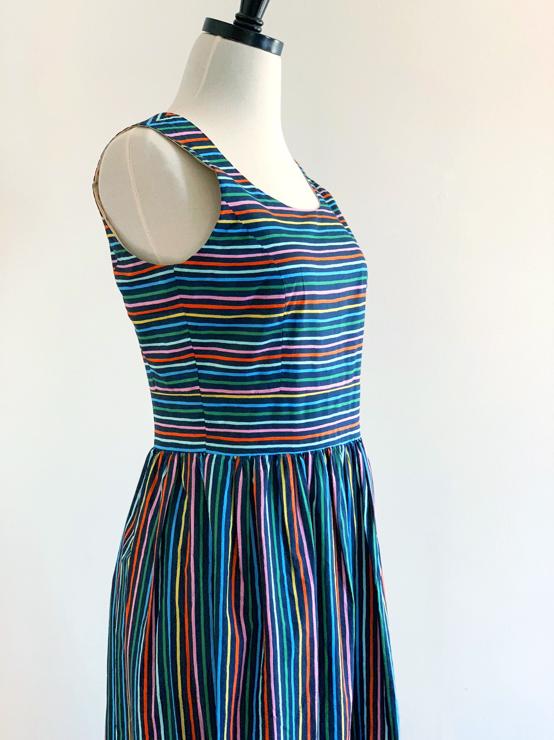 summer stripes maxi dress rifle paper co 