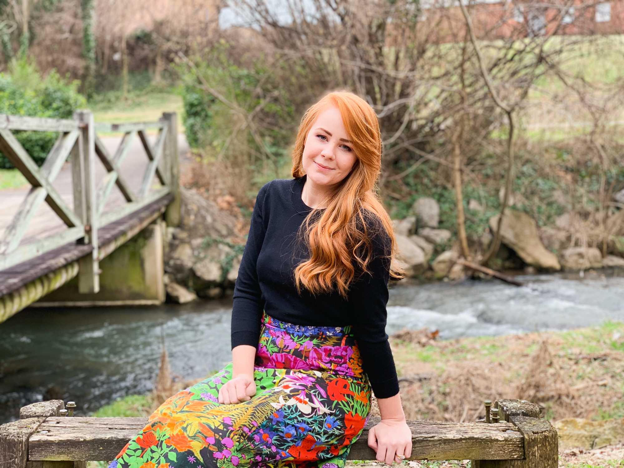 Deer and Doe Azara Skirt with Liberty of London