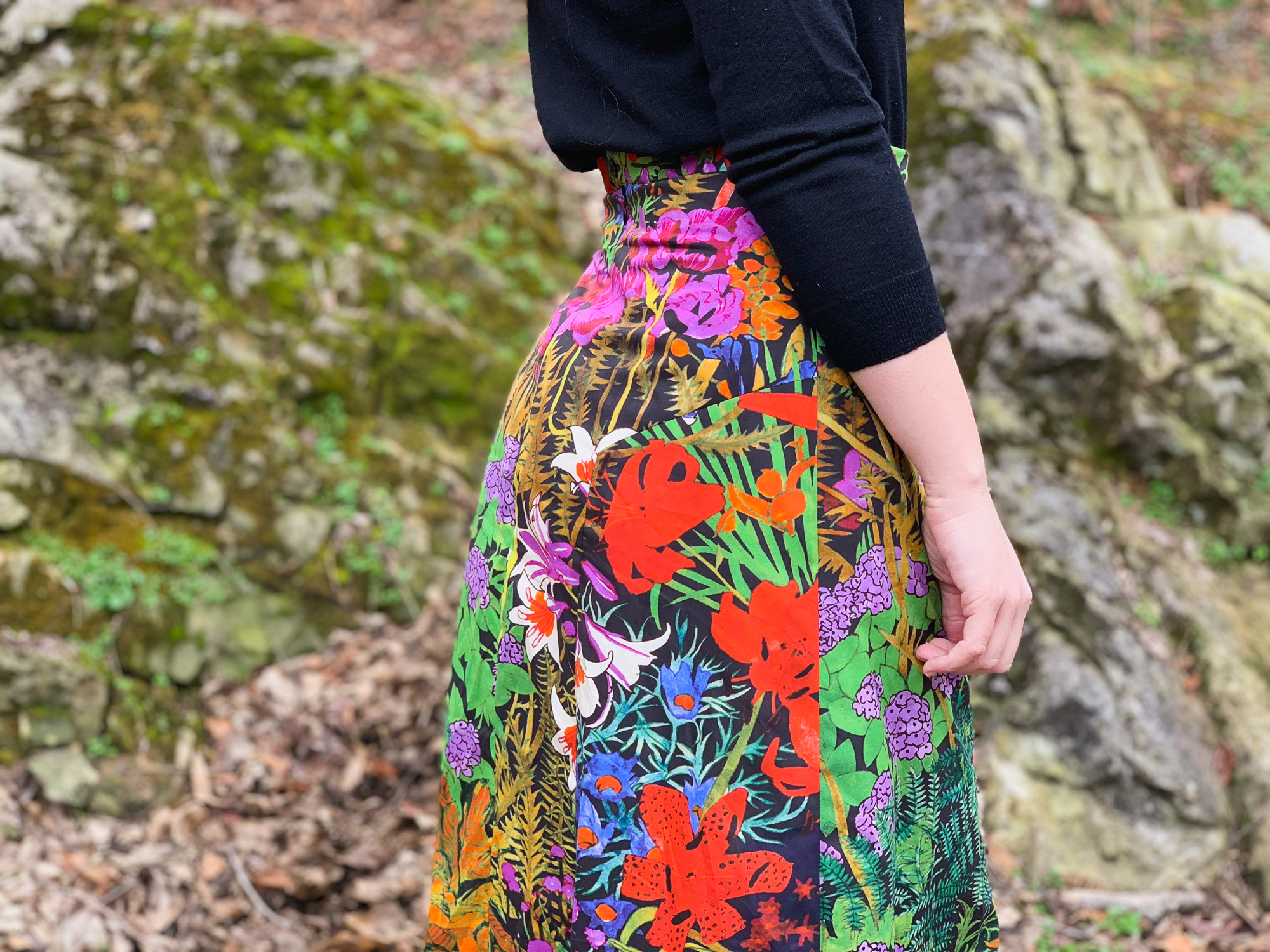 Deer and Doe Azara Skirt with Liberty of London