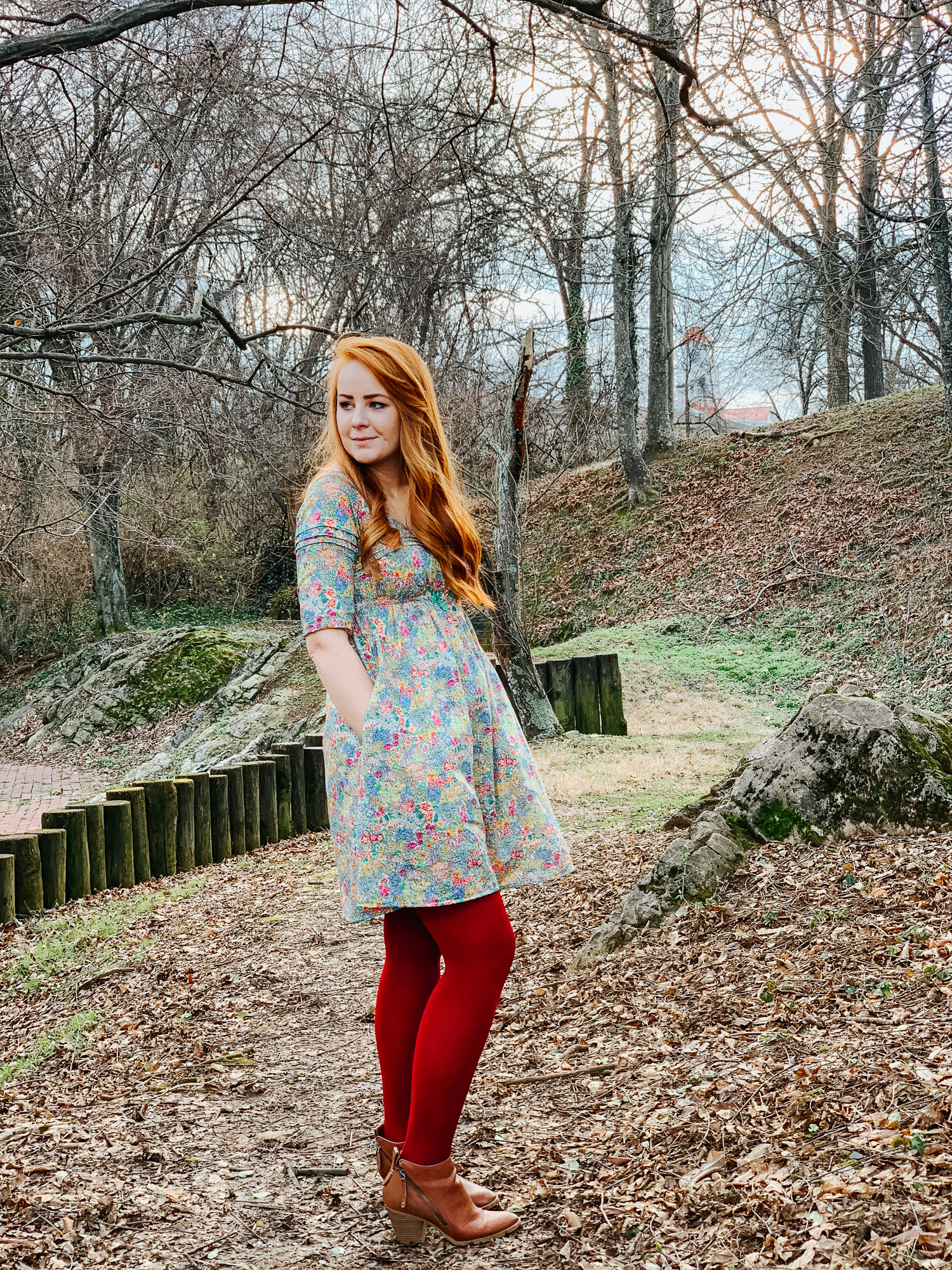 Aubepíne dress by deer and doe in Liberty lawn