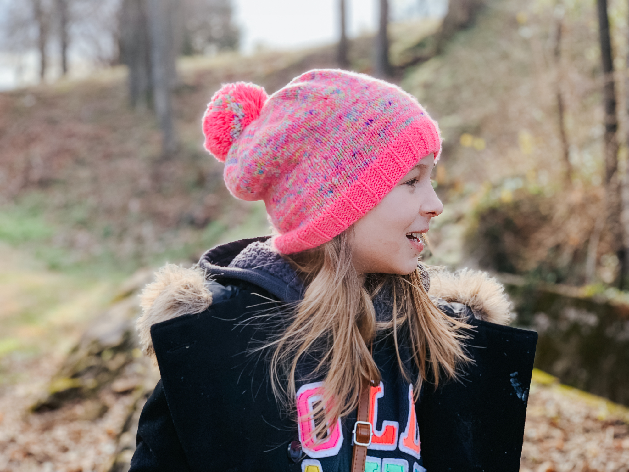 knitting with kids hat