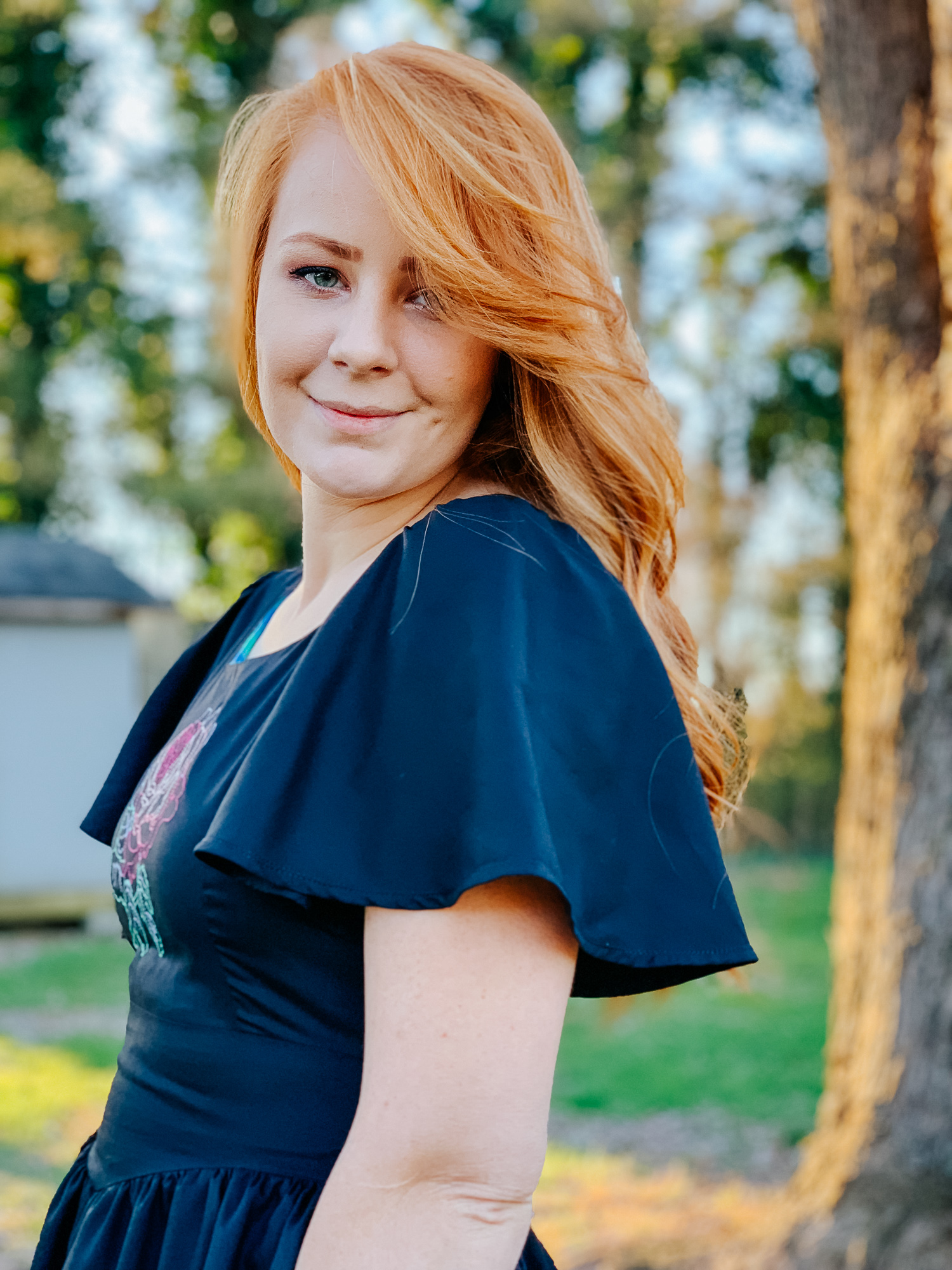 Janome Skyline S9 Anna Maria Horner Embroidery Boho dress