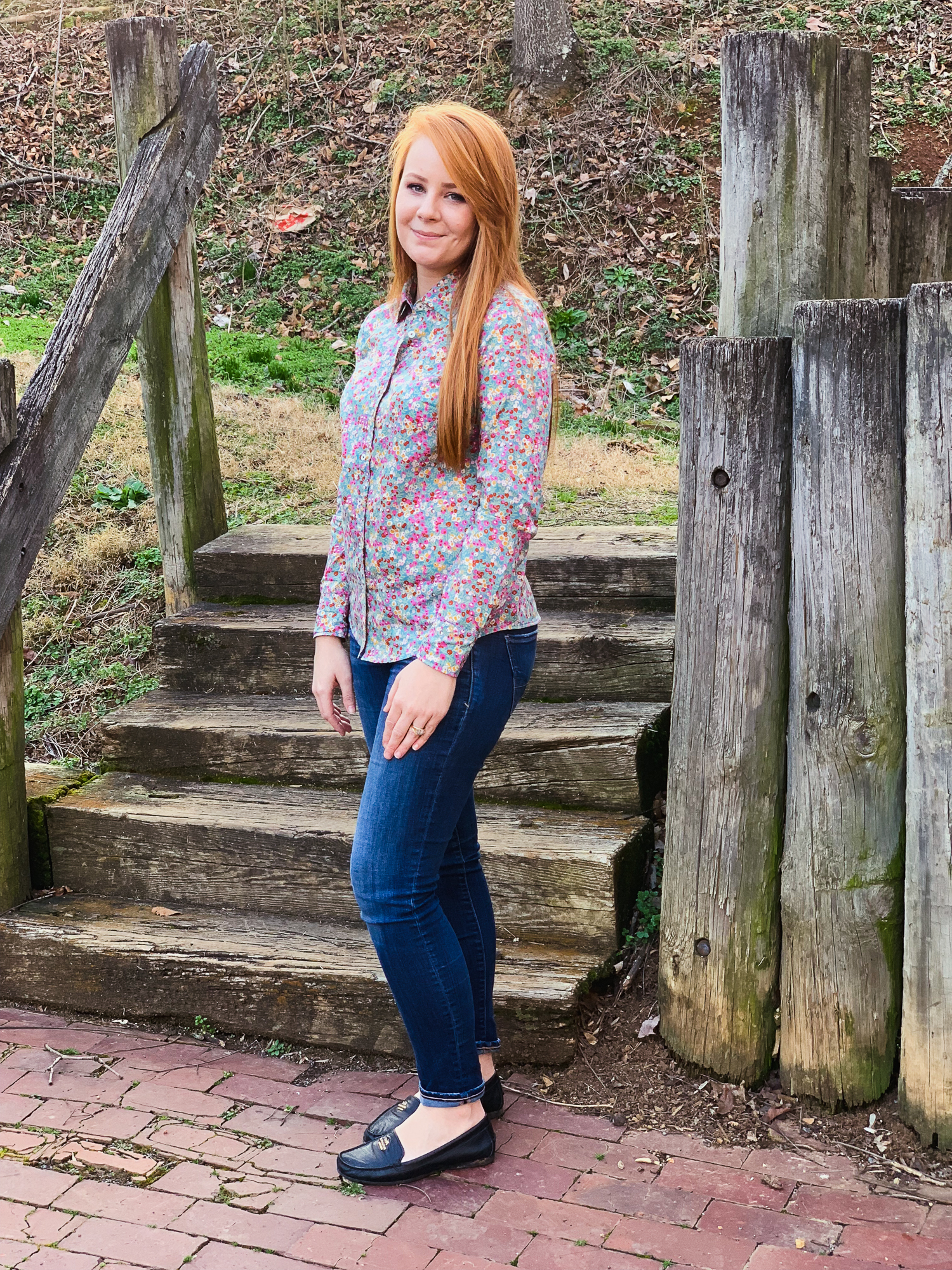 Wilshire retro perfect shirt J.crew remake