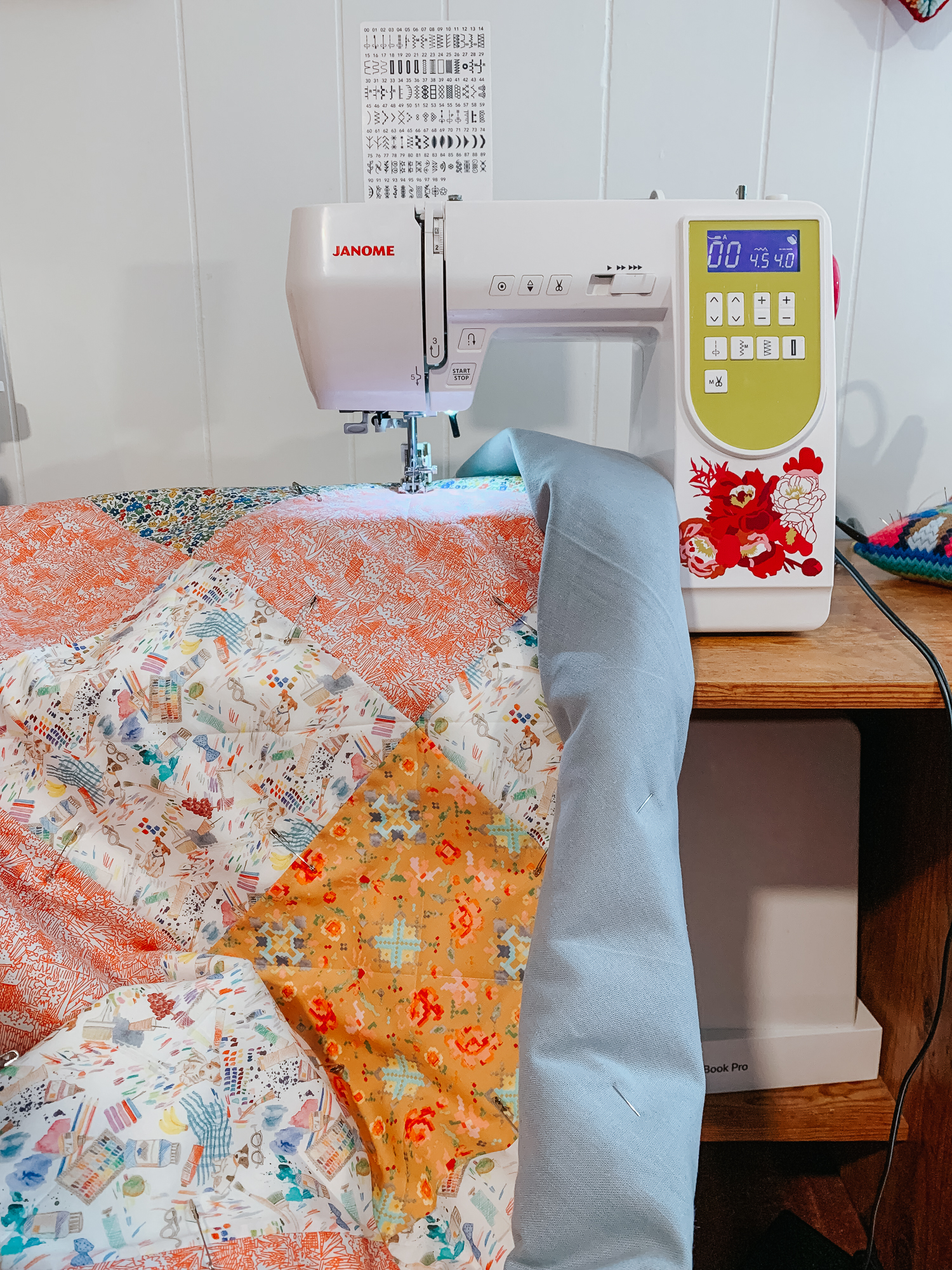 Beginner Quilt Series : baste and quilt