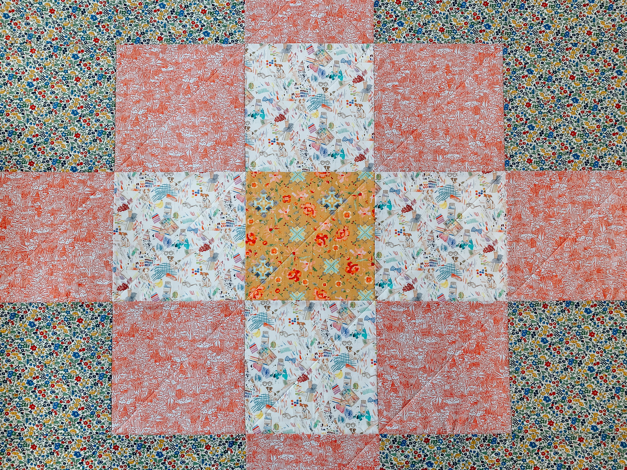 Beginner Quilt Series : baste and quilt