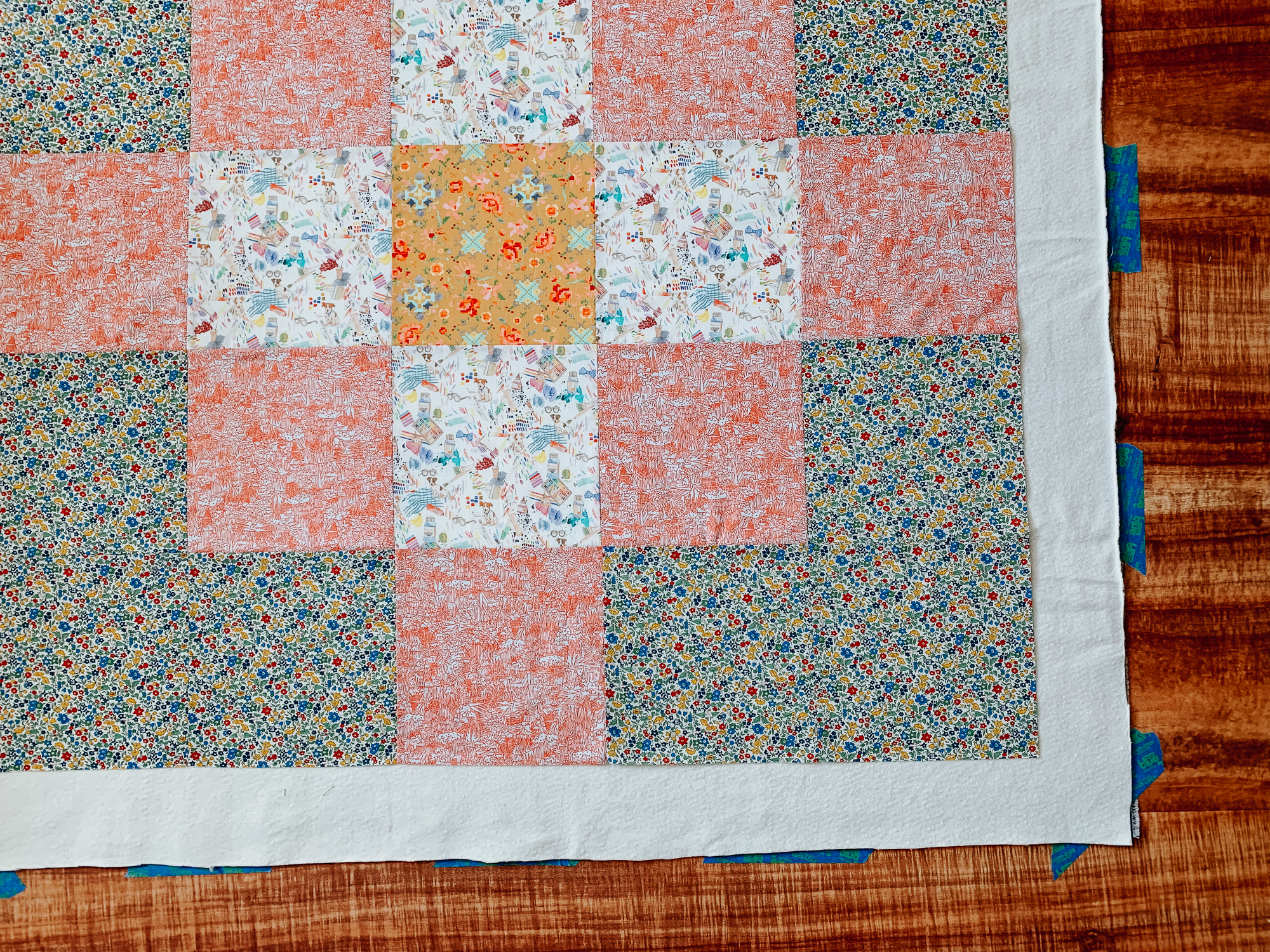 Beginner Quilt Series : baste and quilt