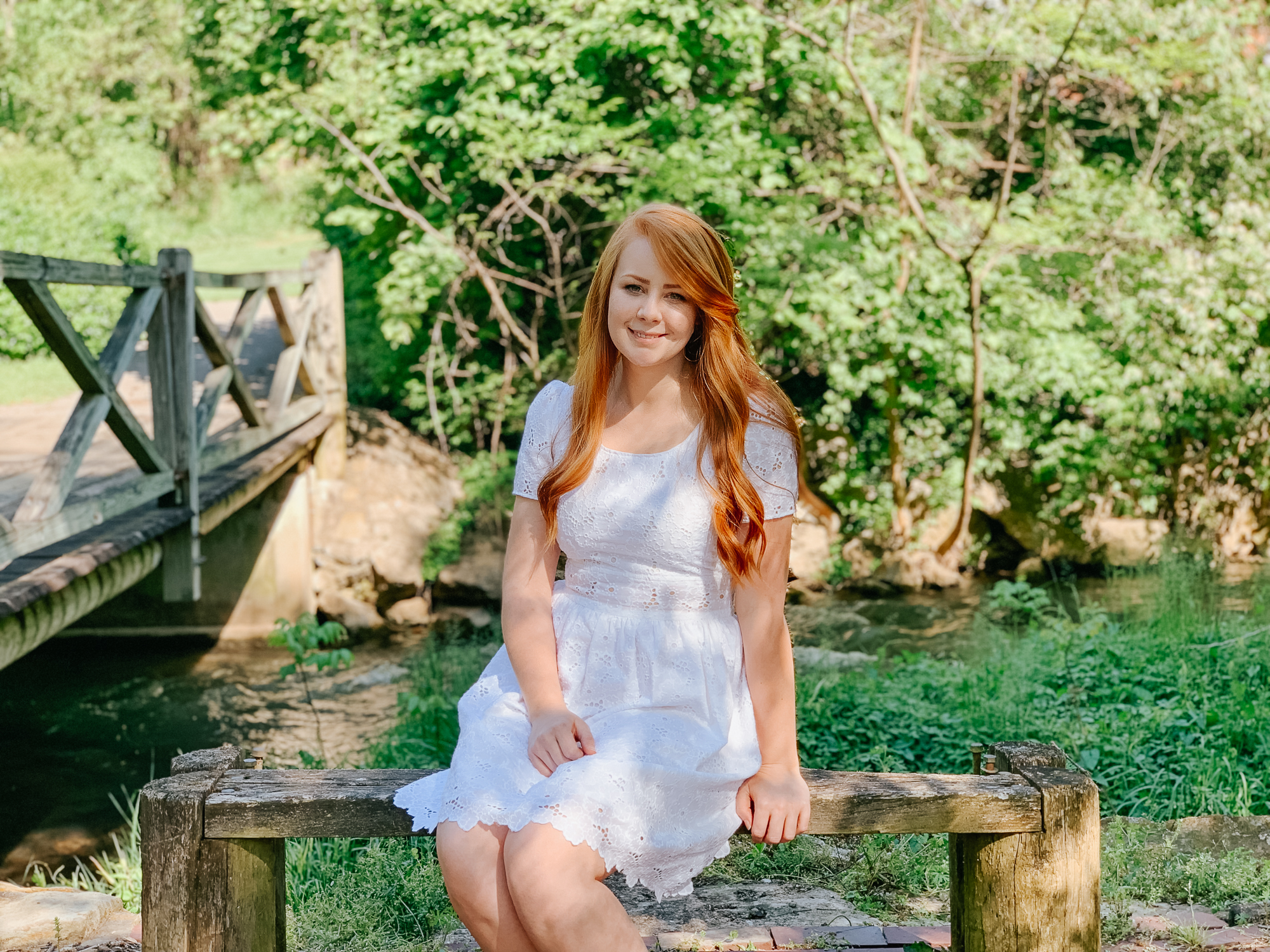 eyelet easter dress Olivia Jane handcrafted 