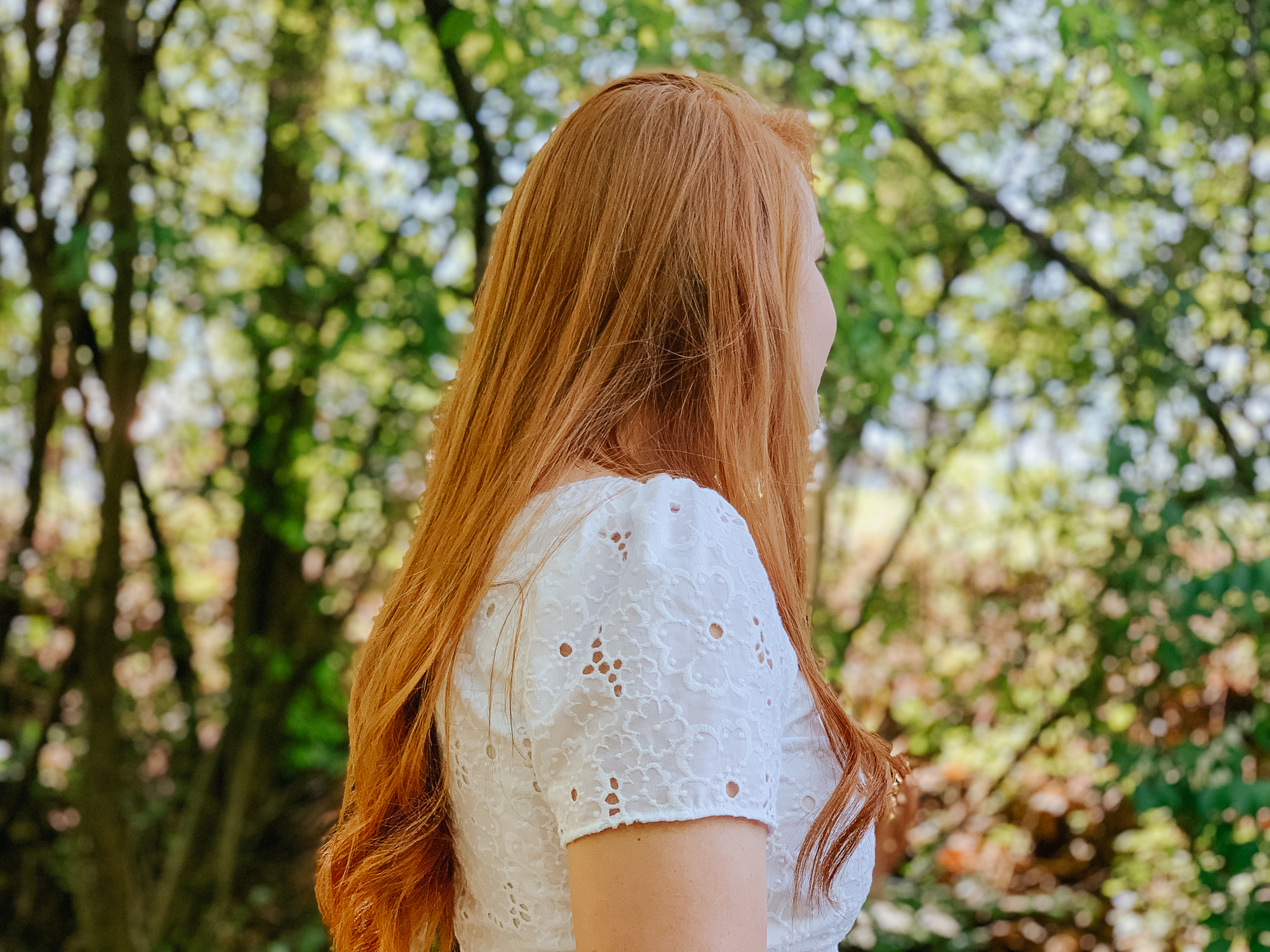 eyelet easter dress Olivia Jane handcrafted 