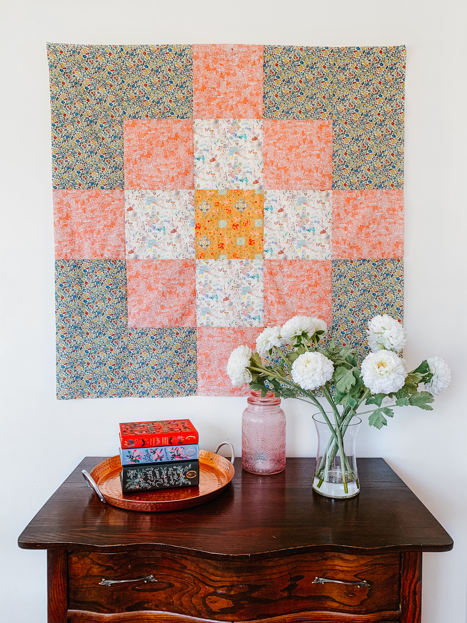 Beginner Quilt Series : assembling the quilt top
