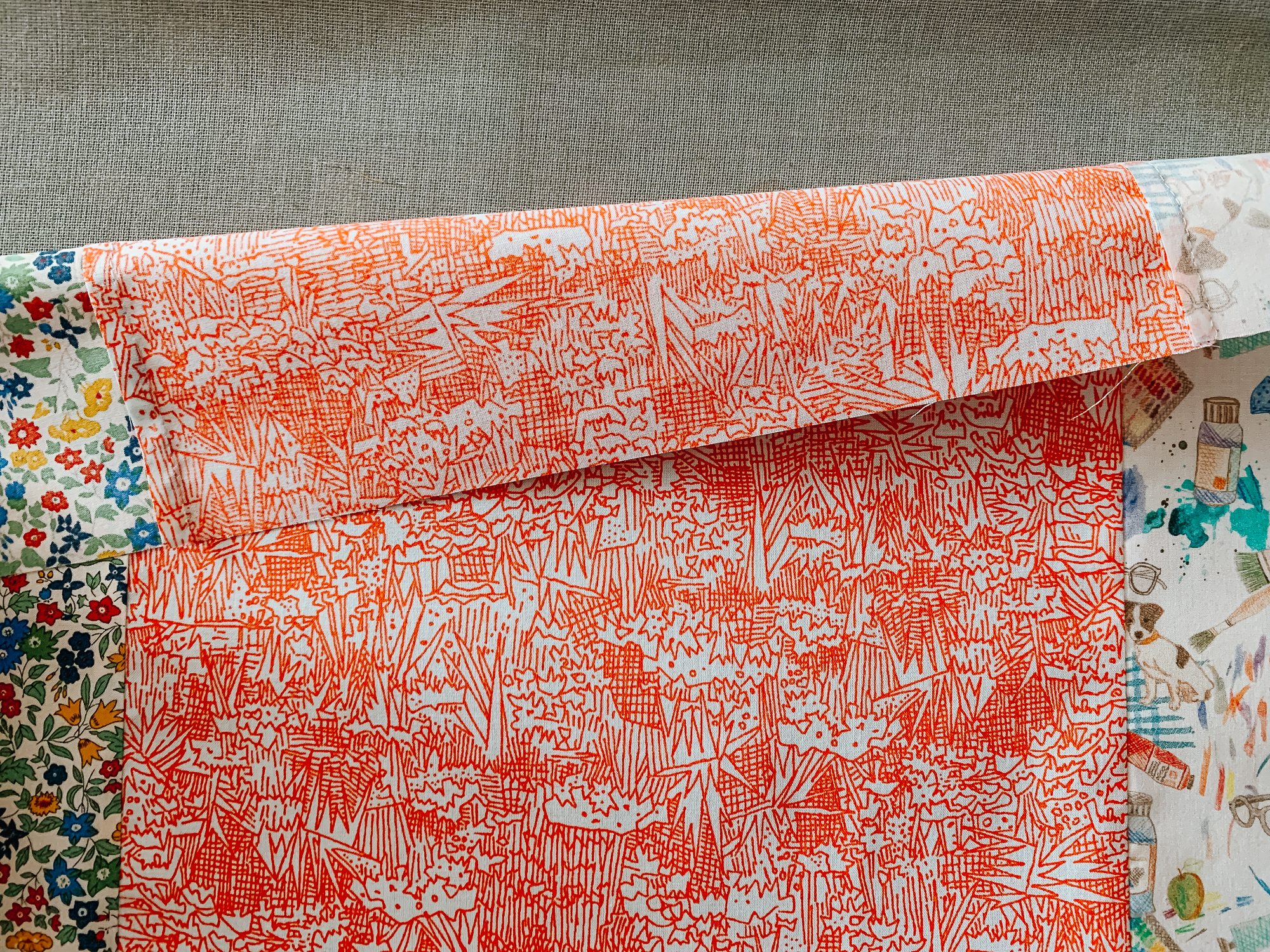 Beginner Quilt Series : assembling the quilt top