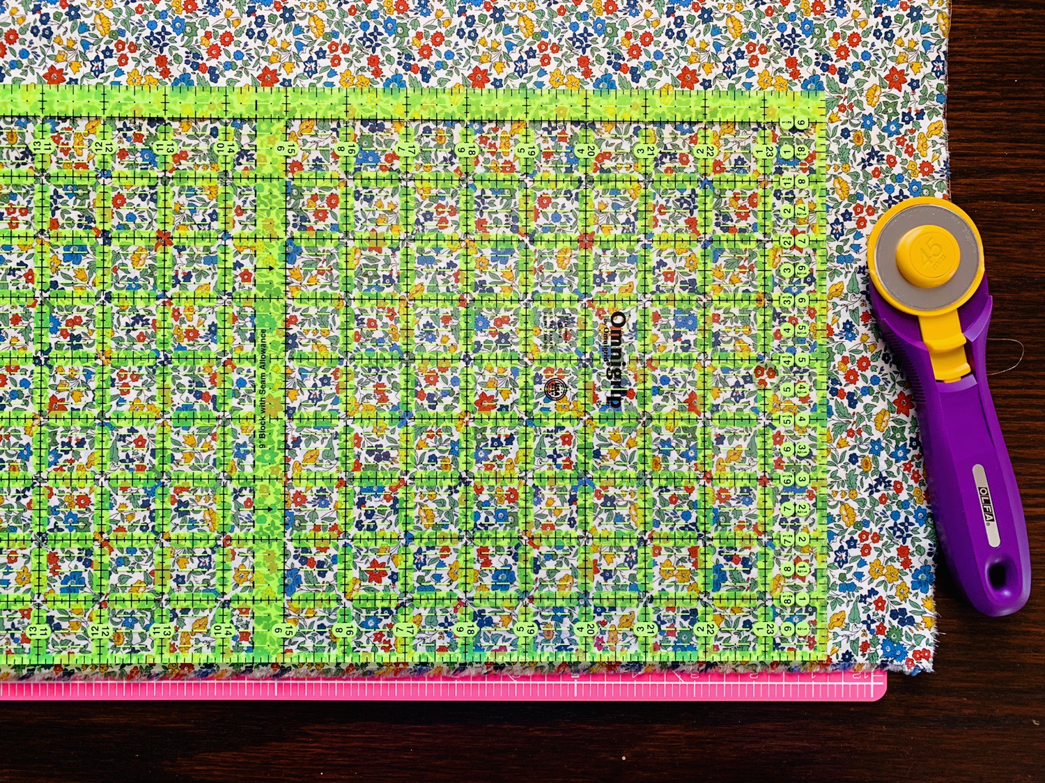 Beginner Quilt Series: cutting your fabric