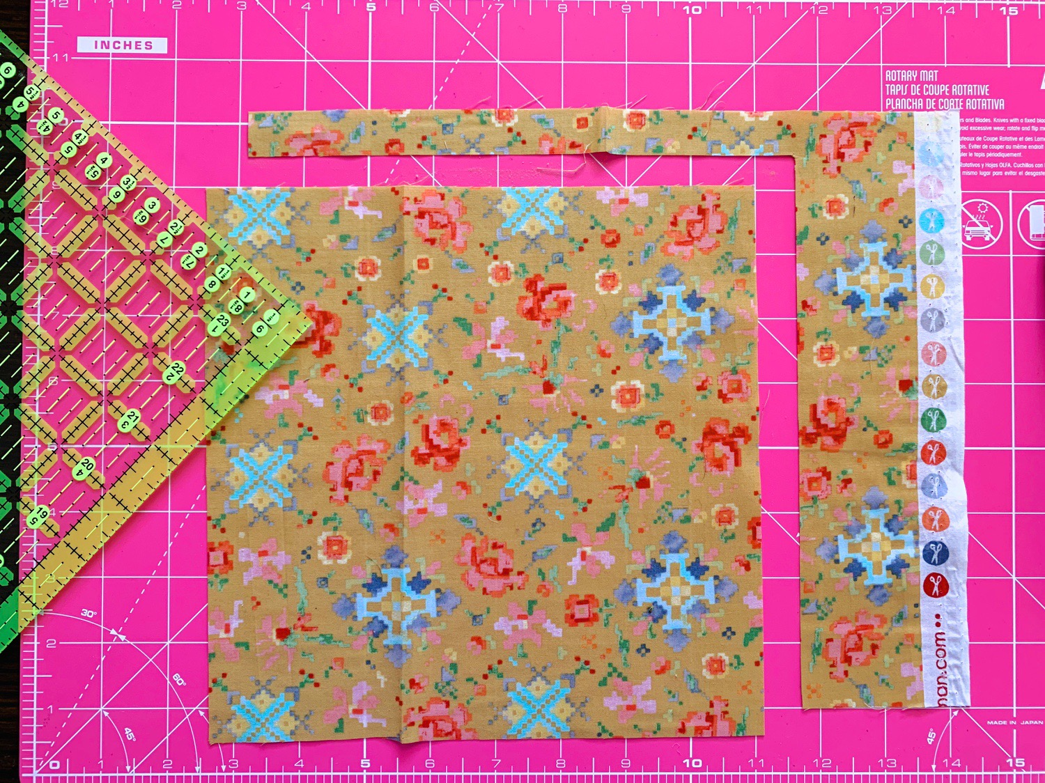 Beginner Quilt Series : cutting your fabric