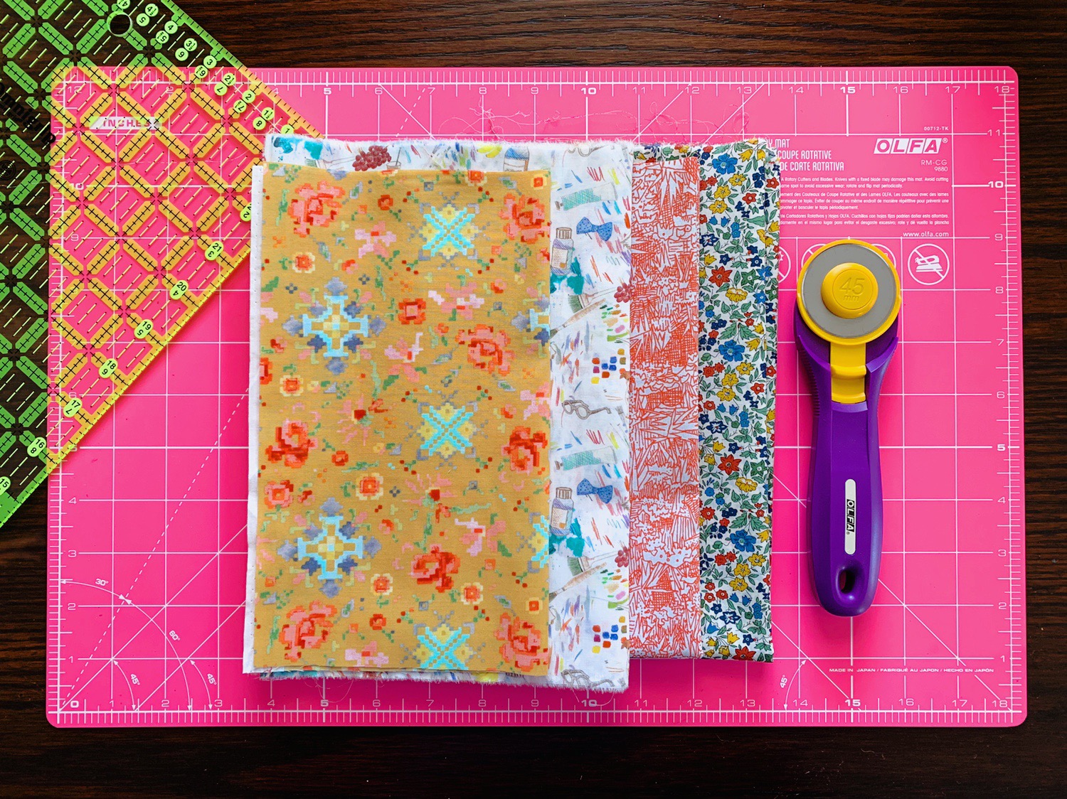 Beginner Quilt Series : cutting your fabric