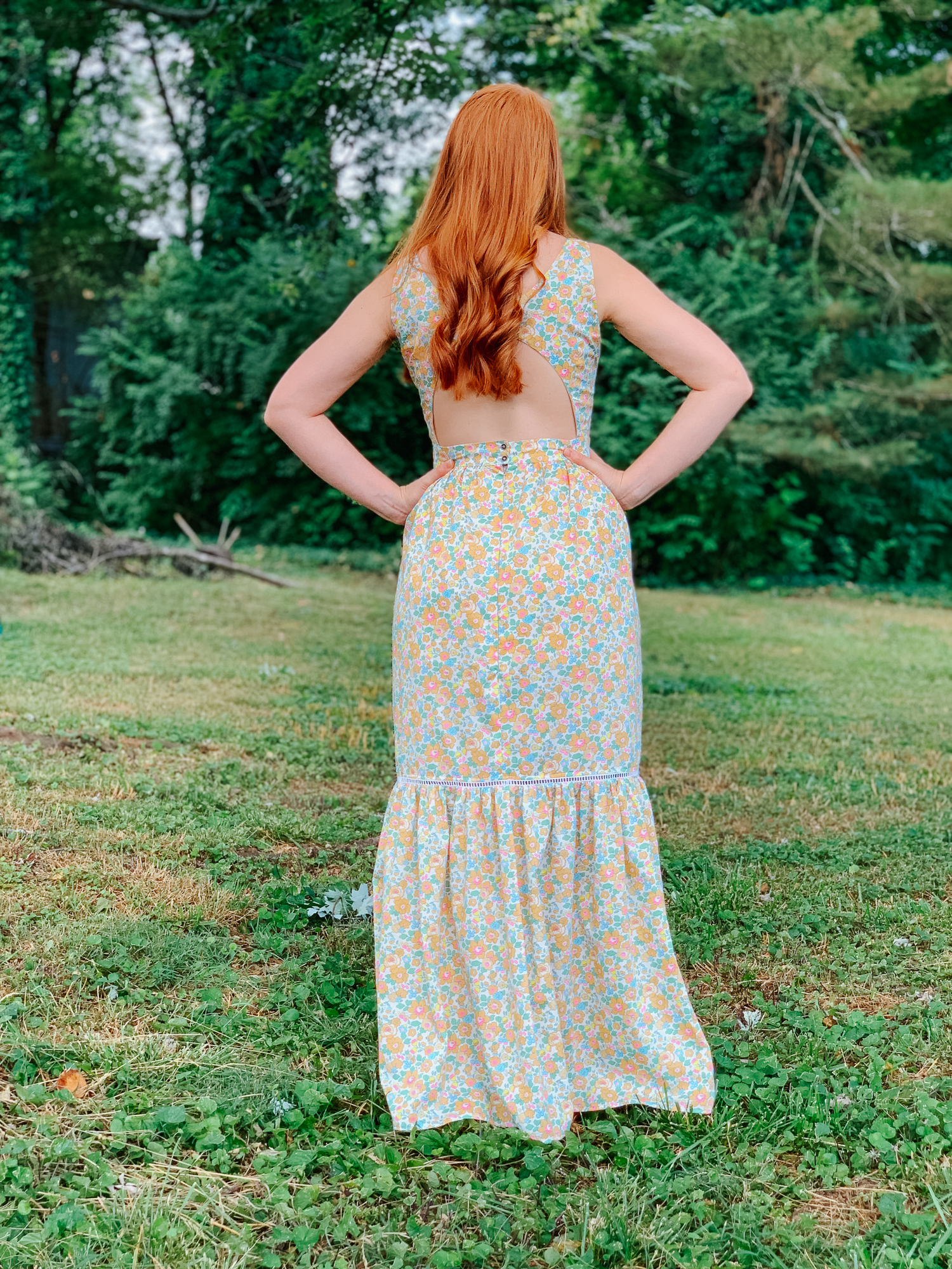 Neon Betsy boho dress diy