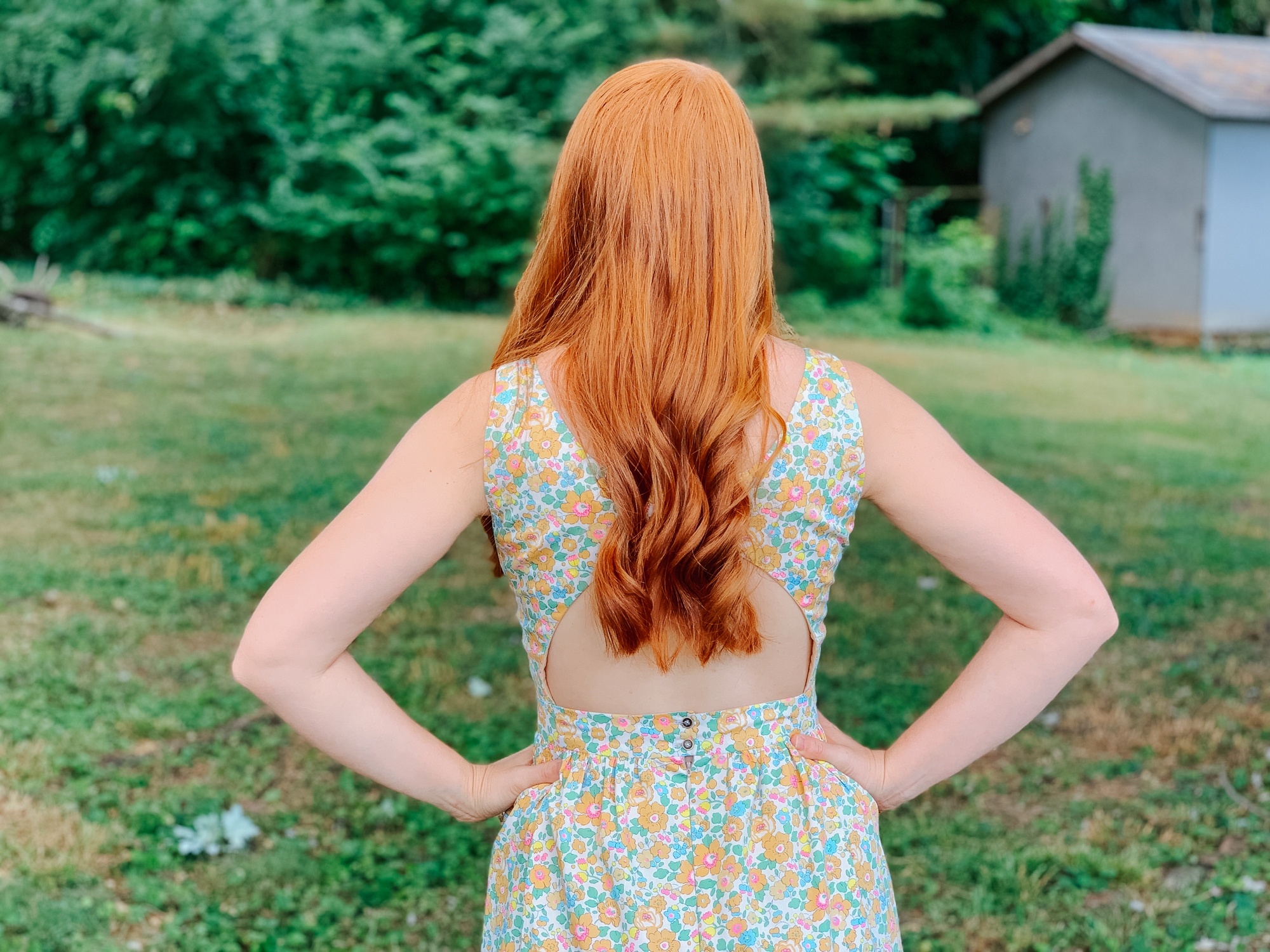 Neon Betsy boho dress diy