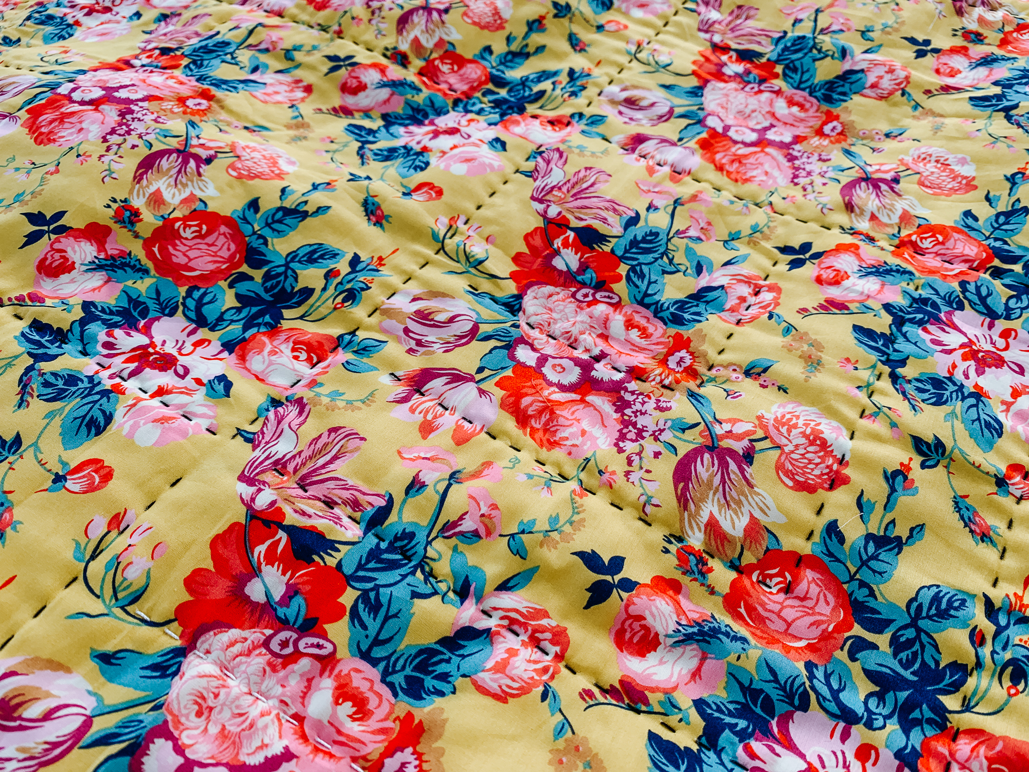 Free Beginner Quilt Series : finished quilt