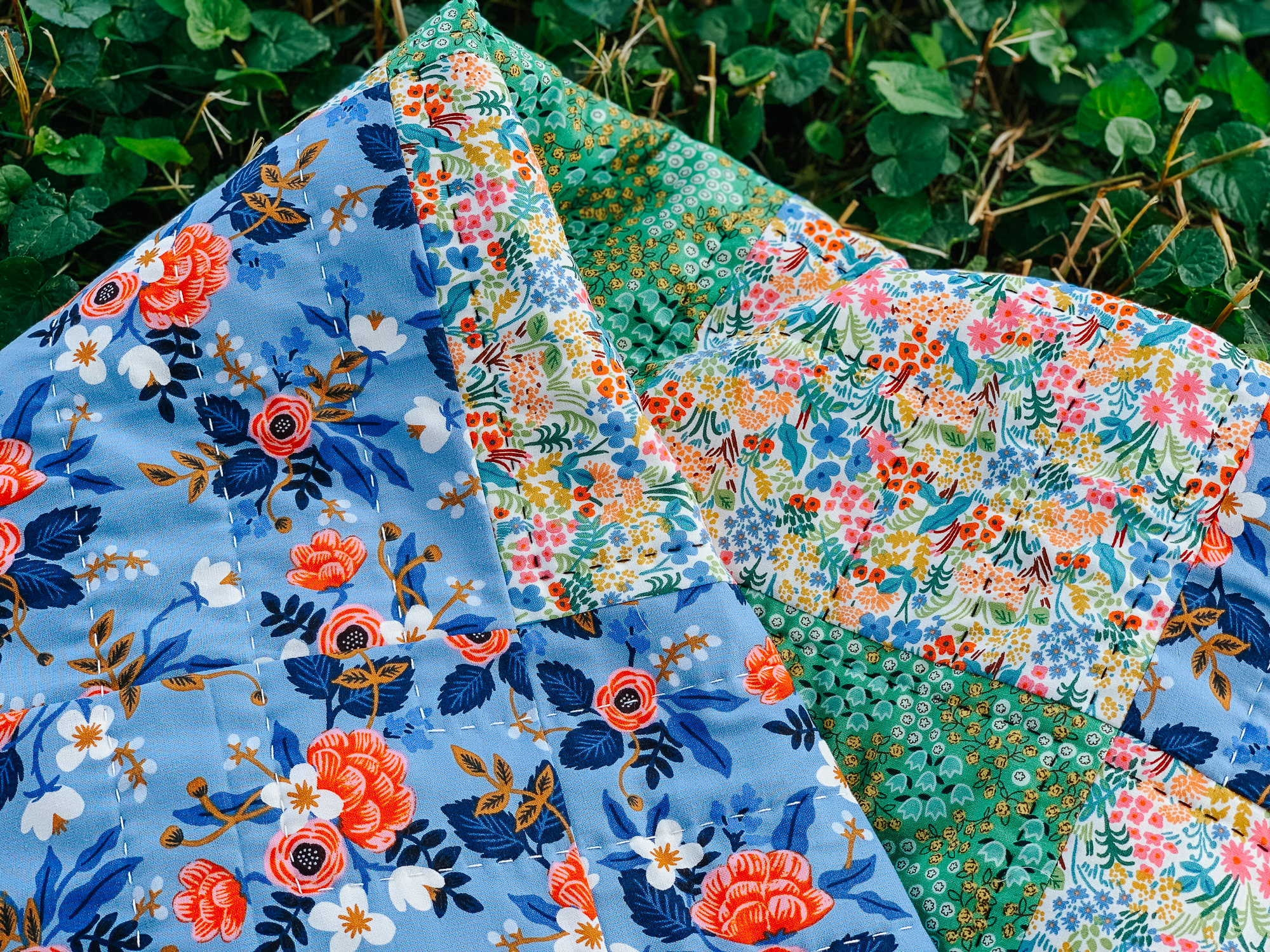 Free Beginner Quilt Series : finished quilt