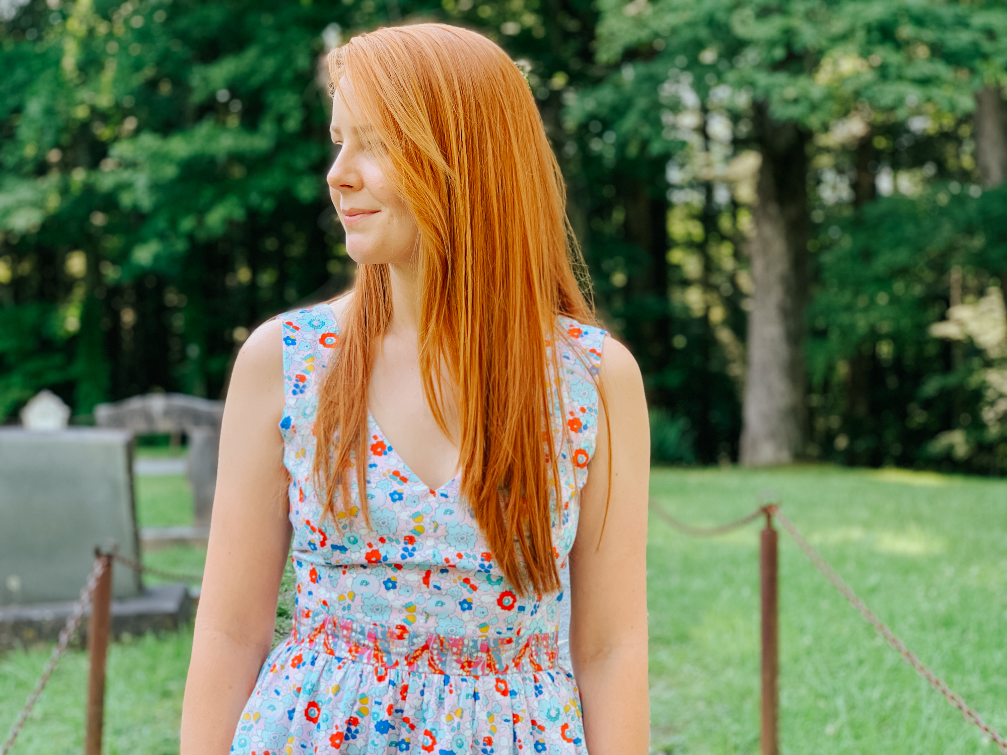color block Liberty dress