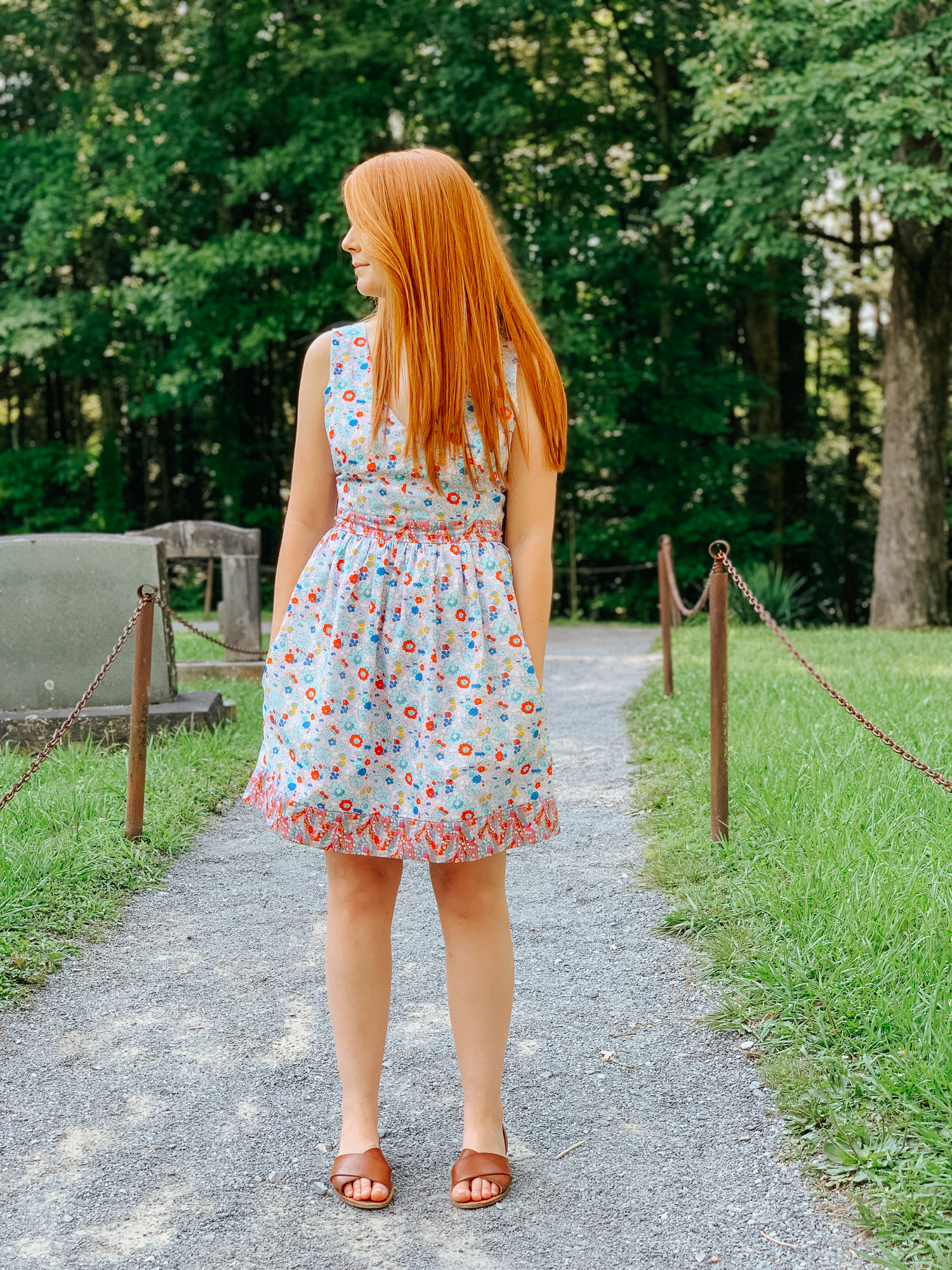 color block Liberty dress