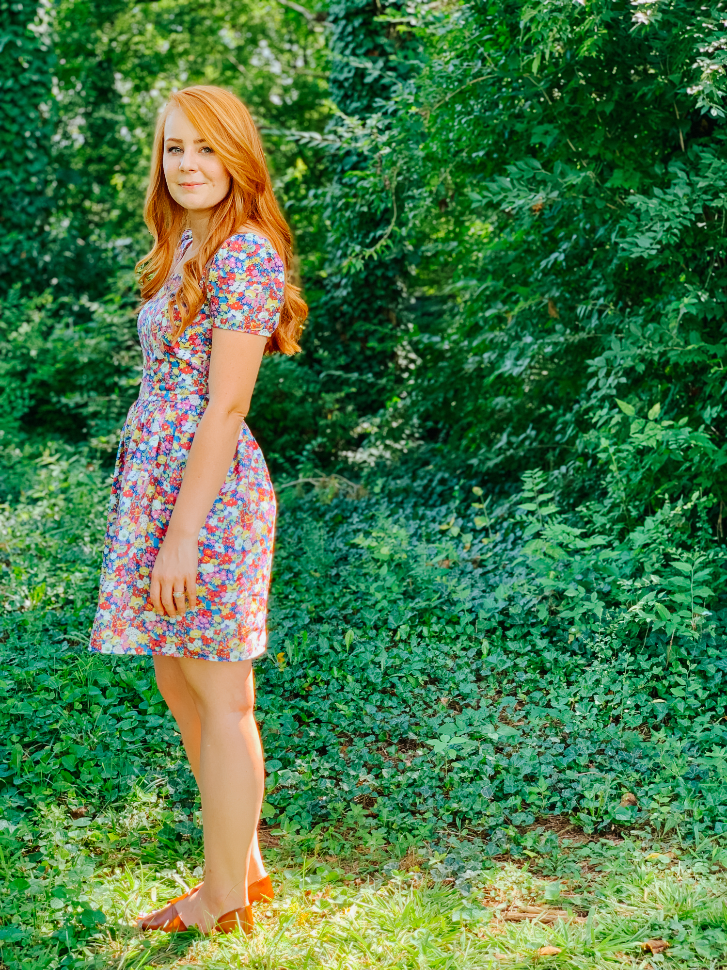 modified Michelle, My Belle Dress in Liberty of London