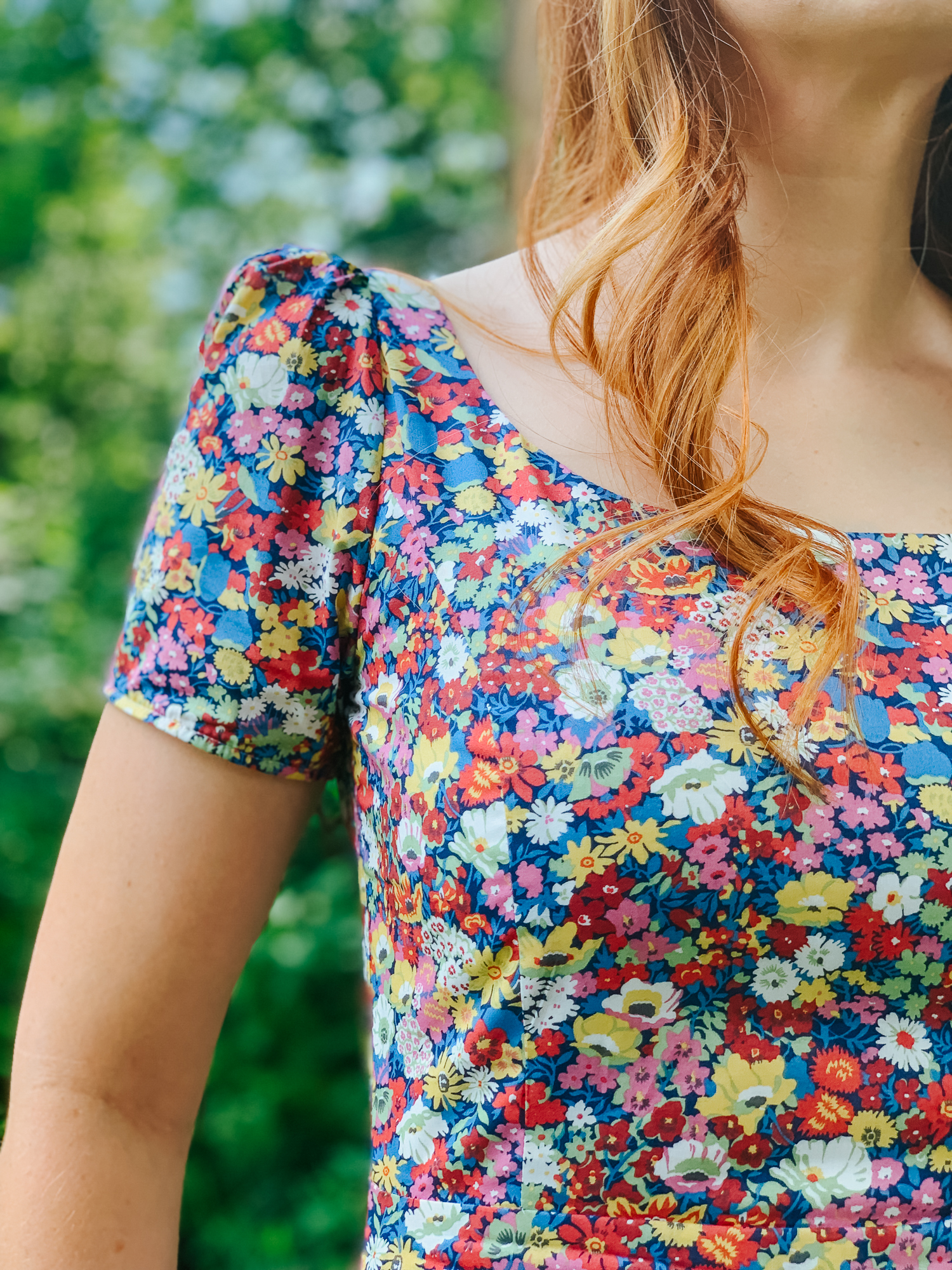 modified Michelle, My Belle Dress in Liberty of London