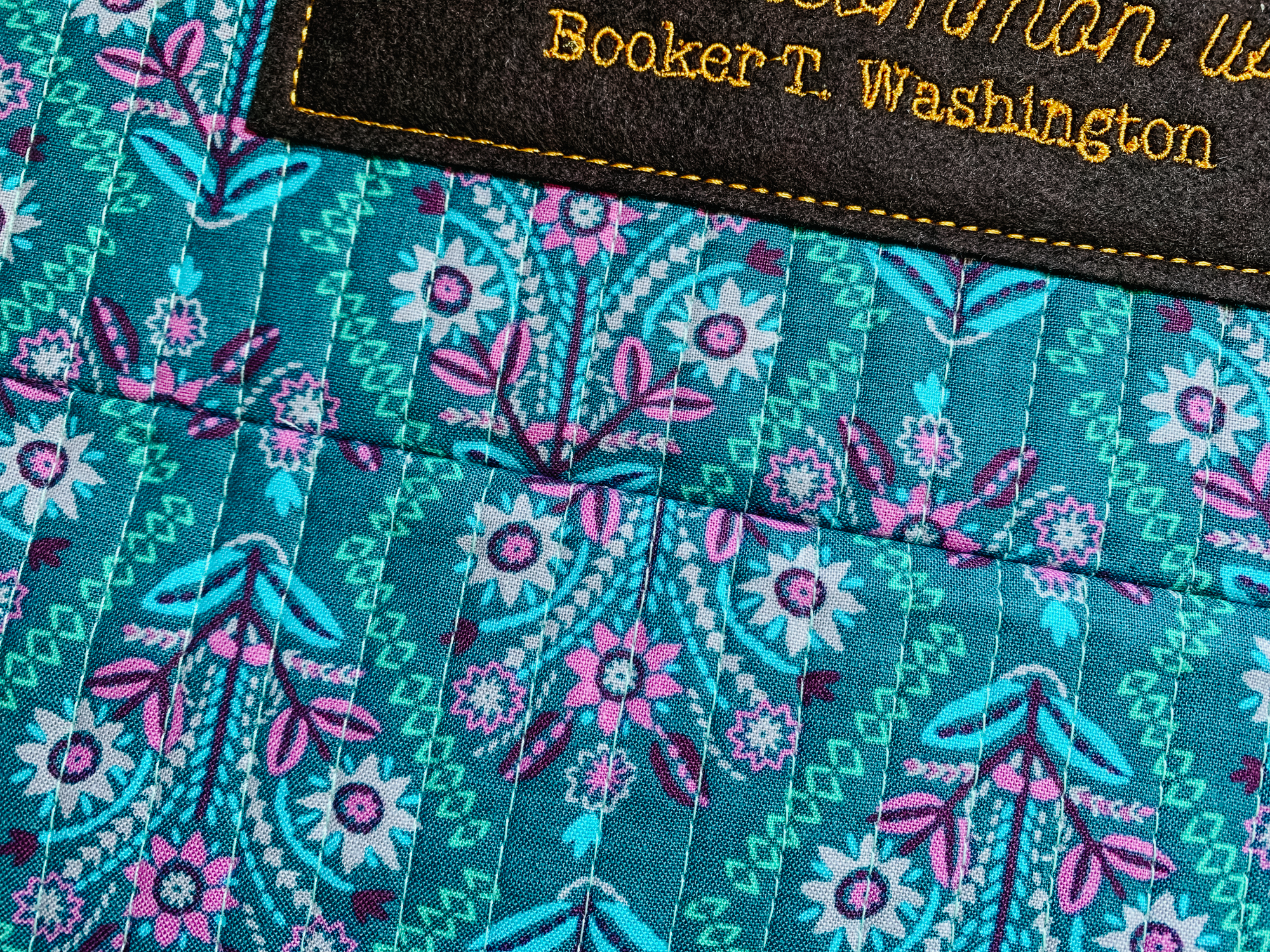 Janome embroidered bag tutorial skyline s9