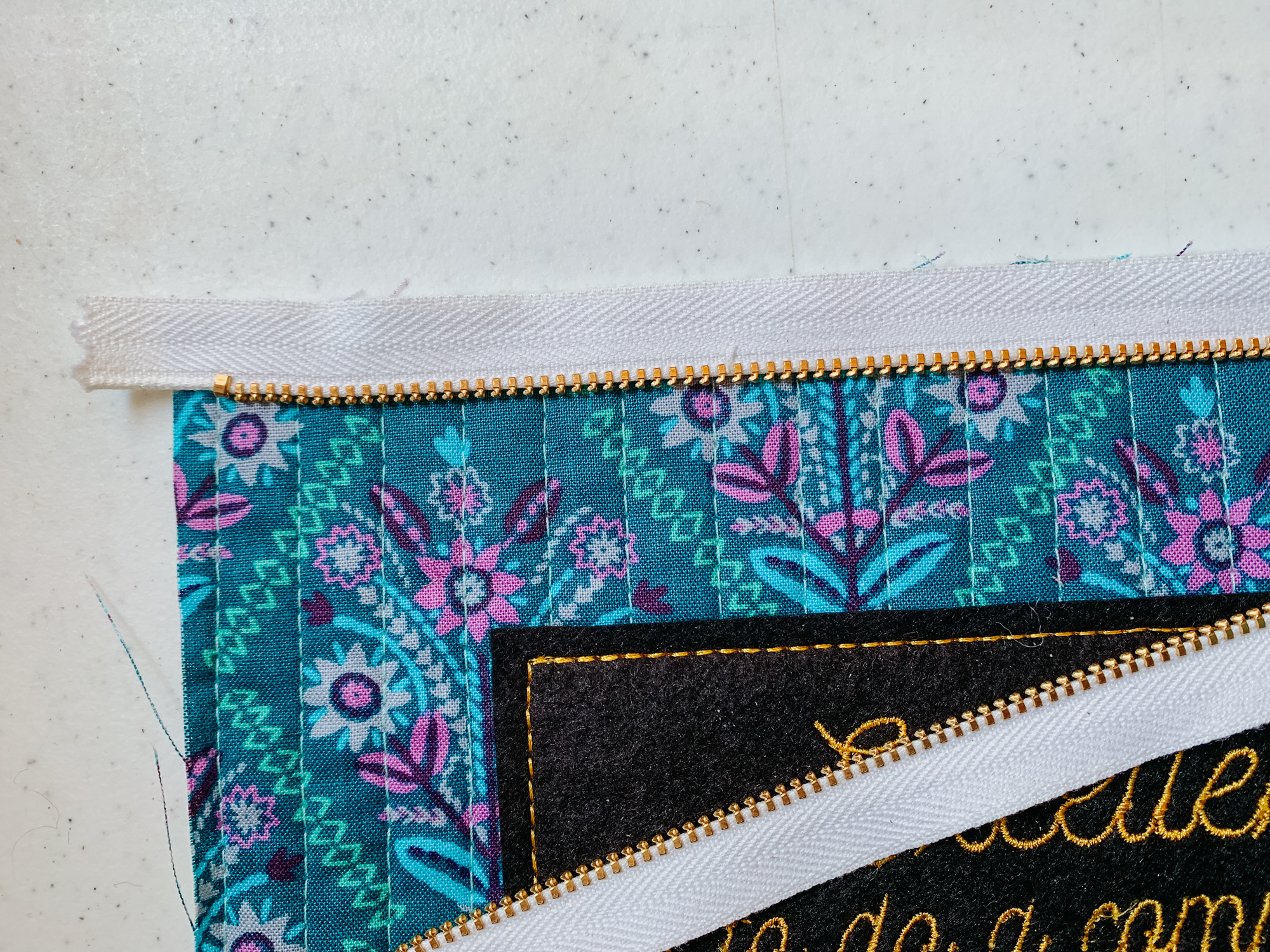 Janome embroidered bag tutorial skyline s9