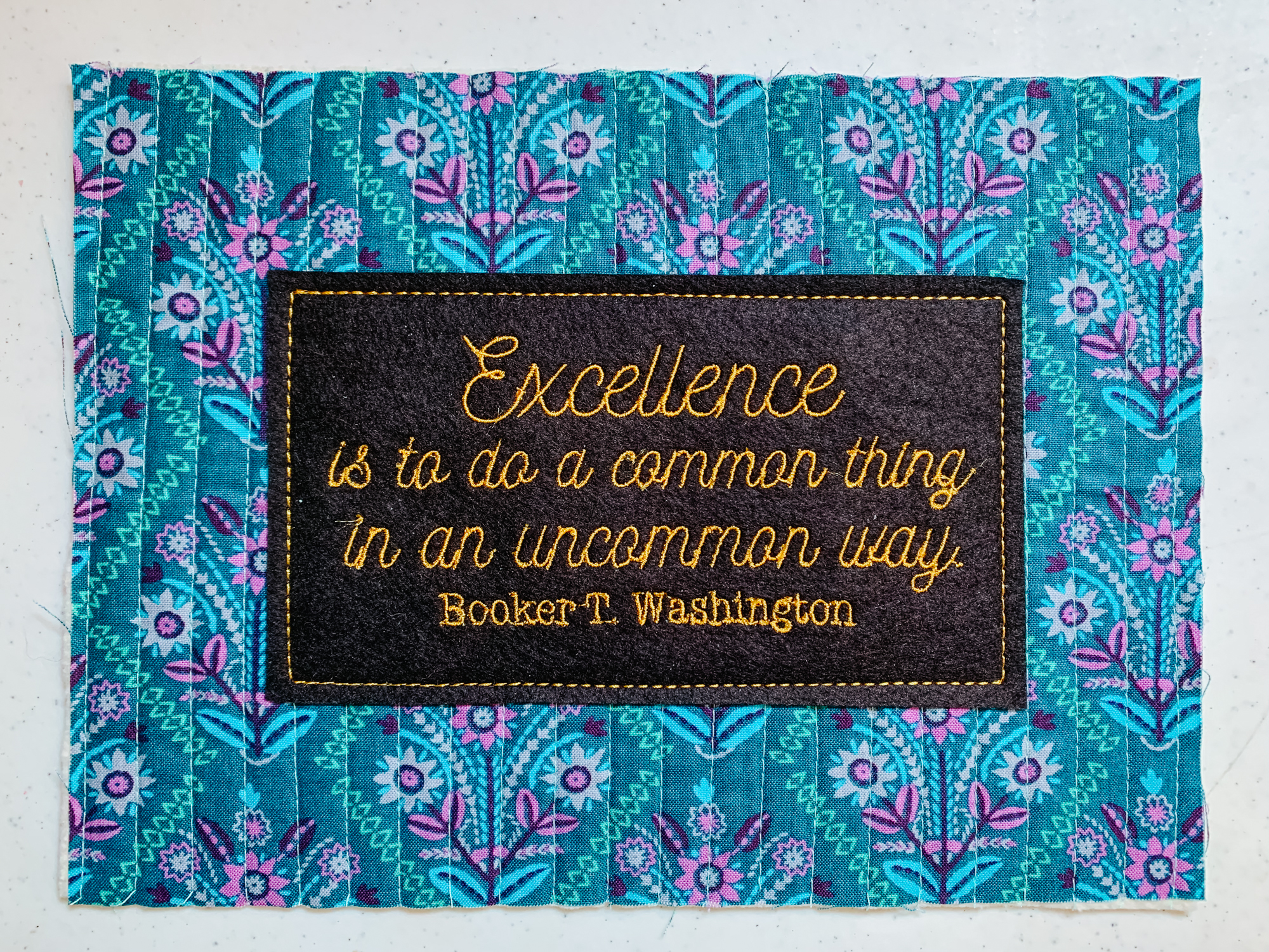 Janome embroidered bag tutorial skyline s9