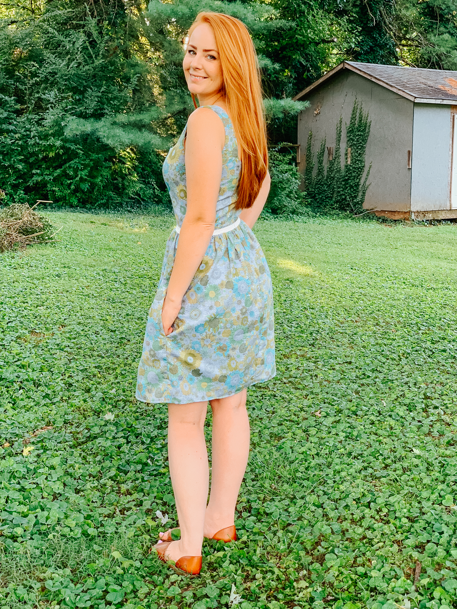 Liberty Chambray Kim Dress